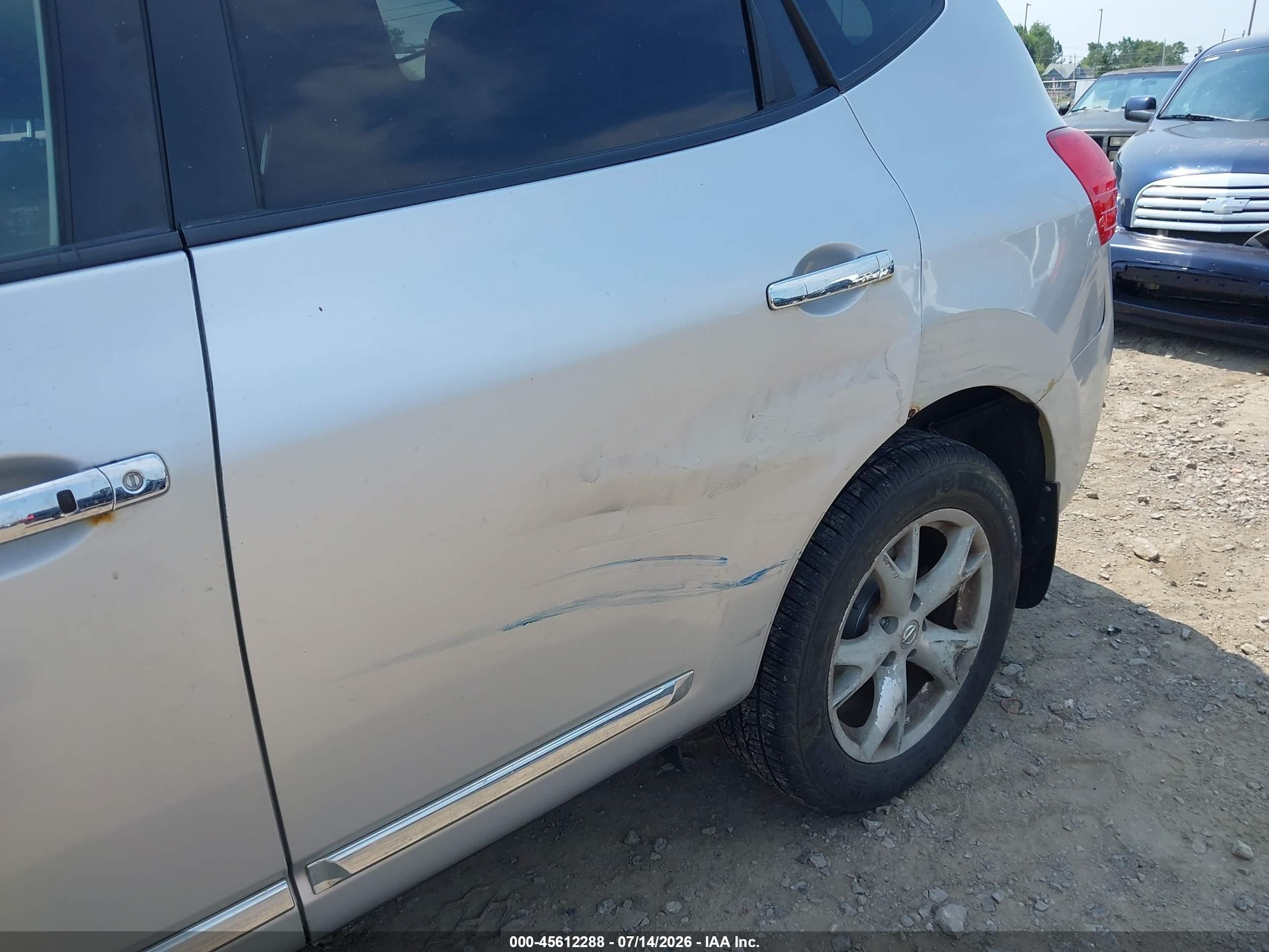 2011 Nissan Rogue Sv Silver vin: JN8AS5MV2BW314531