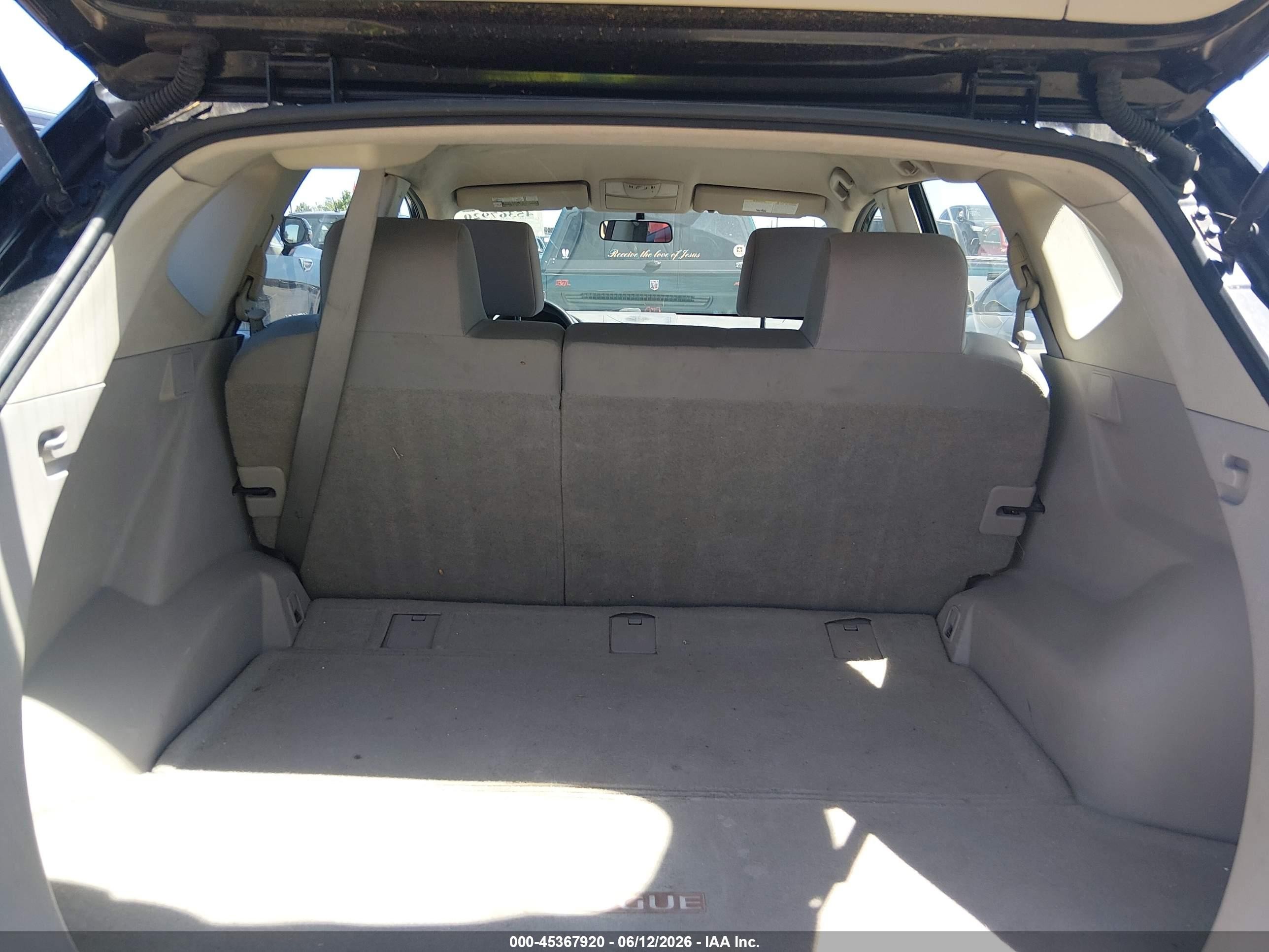 2011 Nissan Rogue S Black vin: JN8AS5MV2BW660501