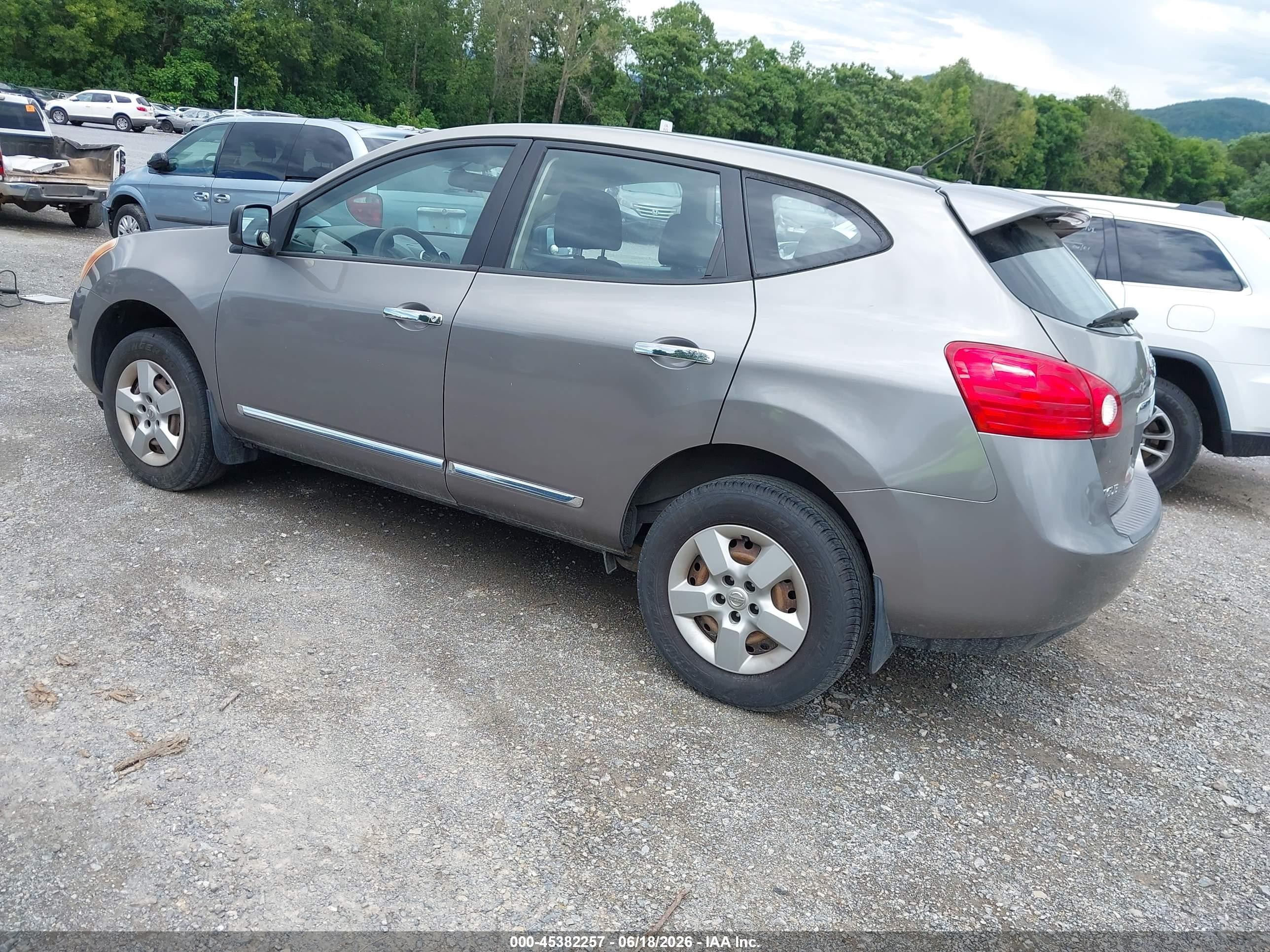 2011 Nissan Rogue S Gray vin: JN8AS5MV2BW680957