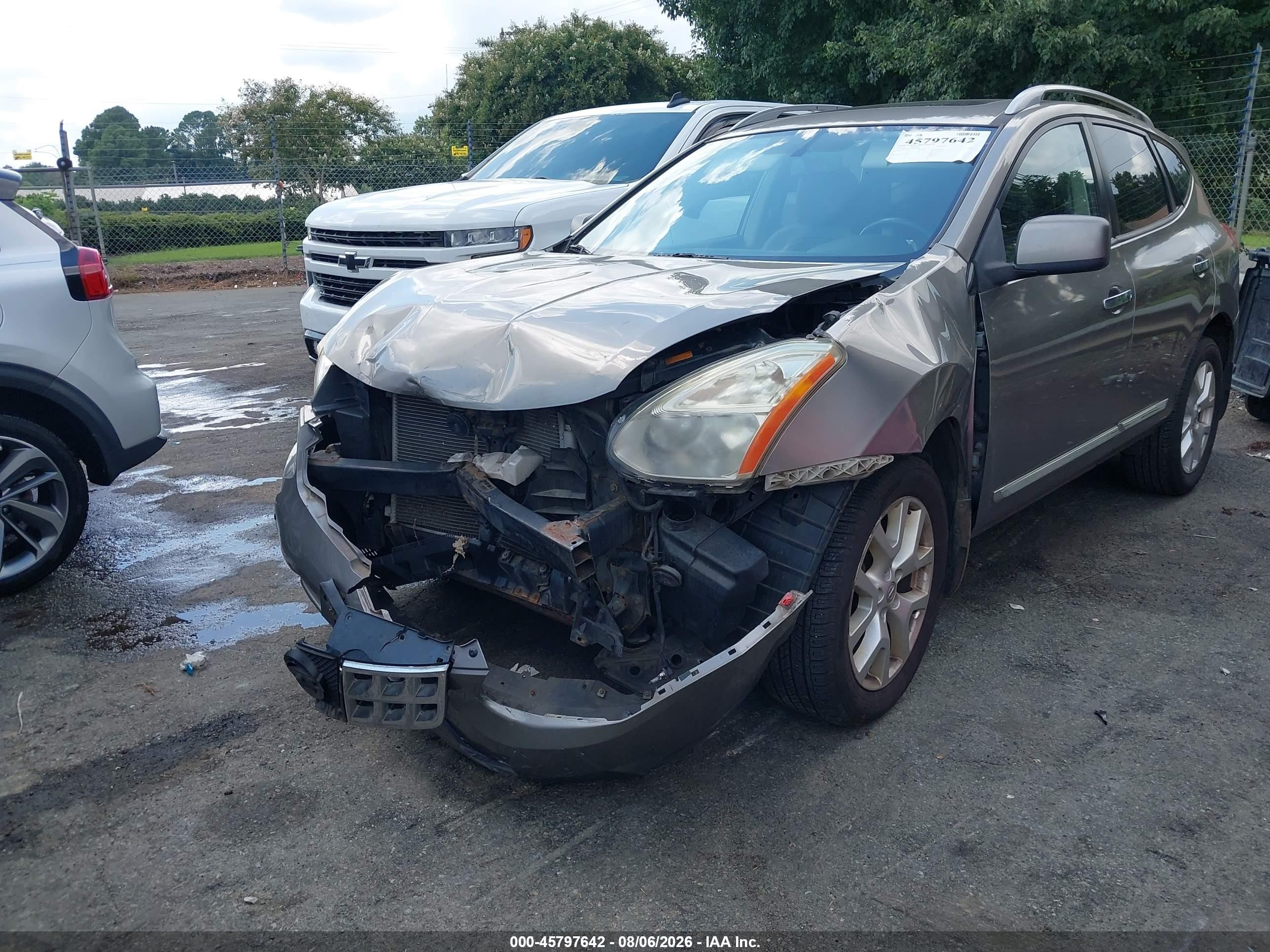 2011 Nissan Rogue Sv Gold vin: JN8AS5MV2BW681834