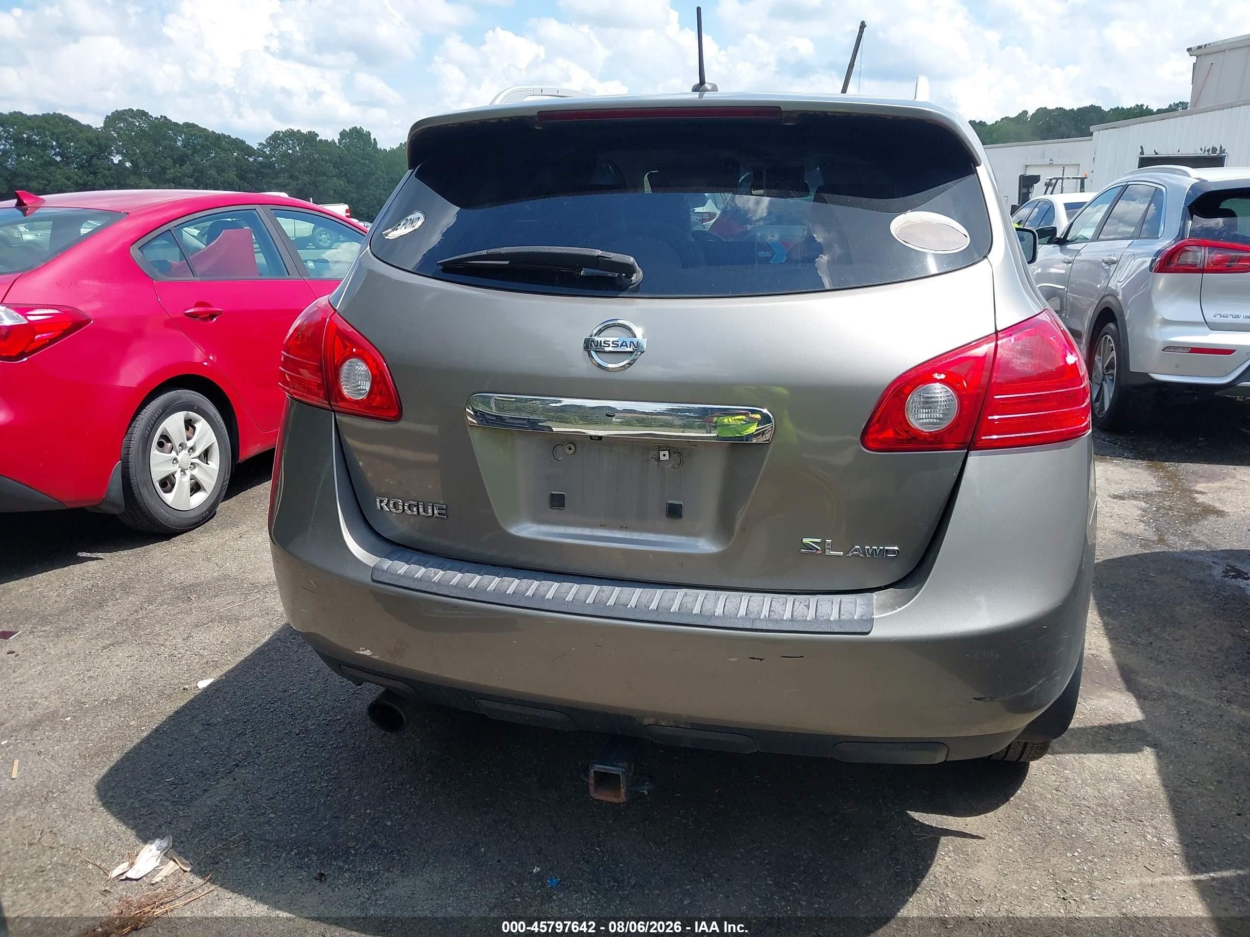 2011 Nissan Rogue Sv Gold vin: JN8AS5MV2BW681834
