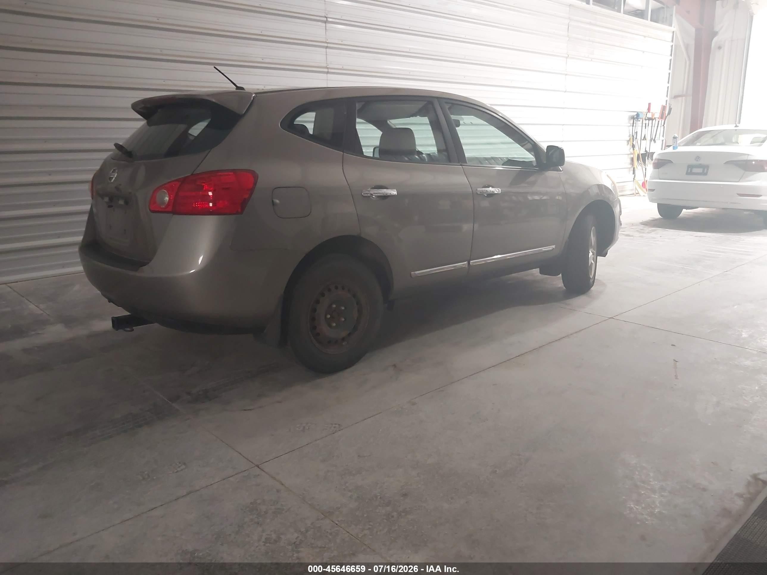 2011 Nissan Rogue S Gray vin: JN8AS5MV2BW686077