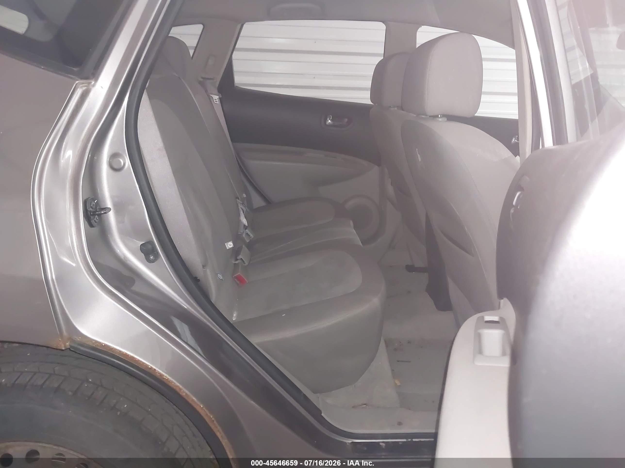 2011 Nissan Rogue S Gray vin: JN8AS5MV2BW686077