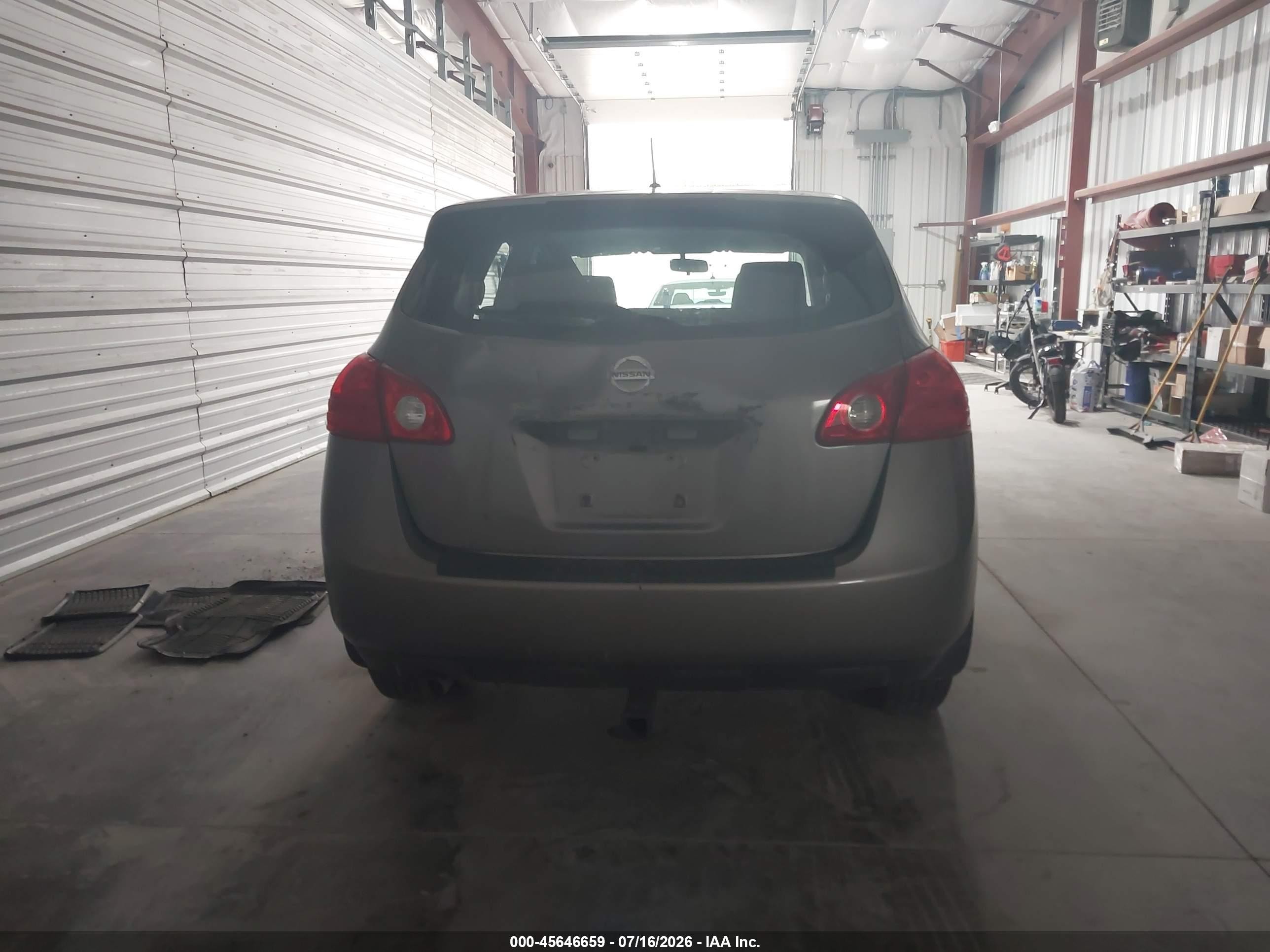 2011 Nissan Rogue S Gray vin: JN8AS5MV2BW686077