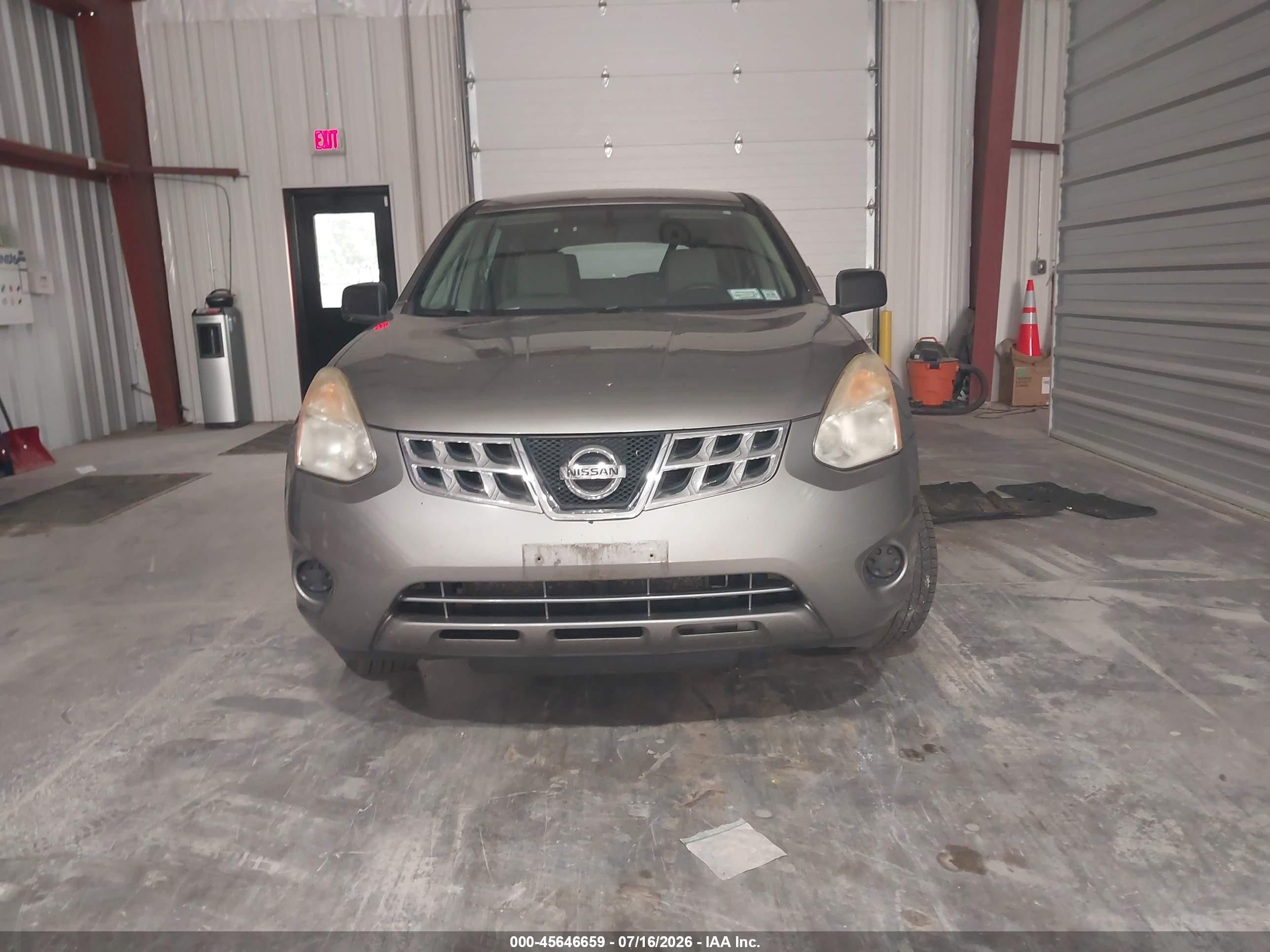 2011 Nissan Rogue S Gray vin: JN8AS5MV2BW686077
