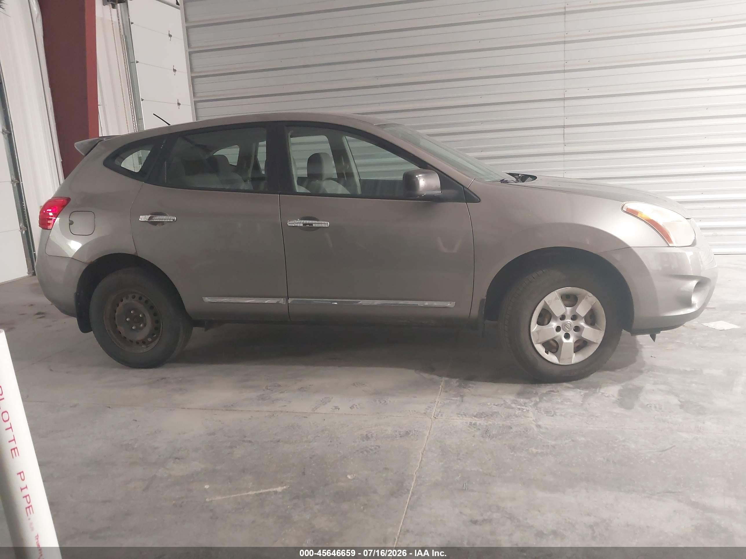 2011 Nissan Rogue S Gray vin: JN8AS5MV2BW686077
