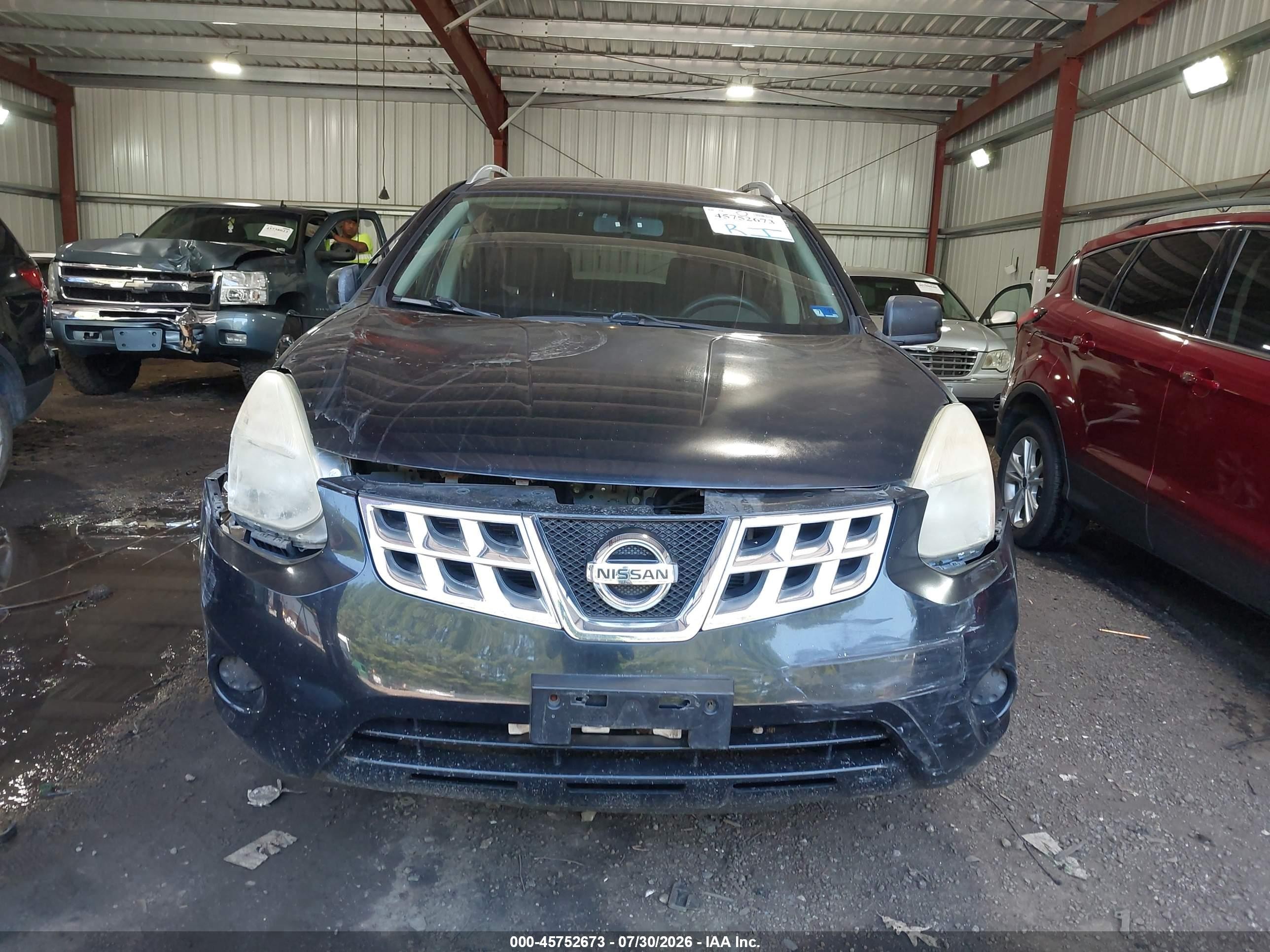 2011 Nissan Rogue Sv Black vin: JN8AS5MV2BW689352