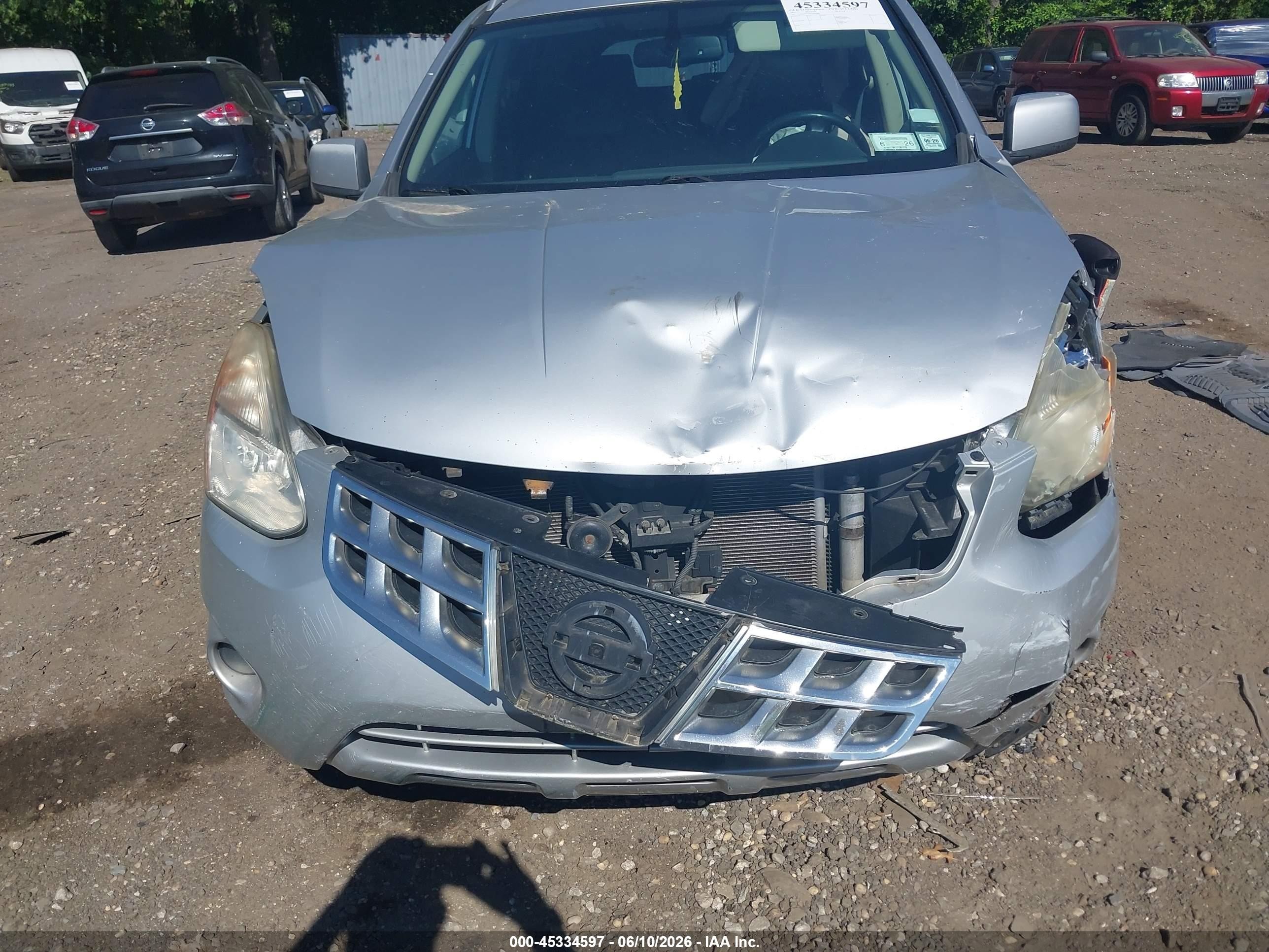 2011 Nissan Rogue Sv Silver vin: JN8AS5MV2BW689786