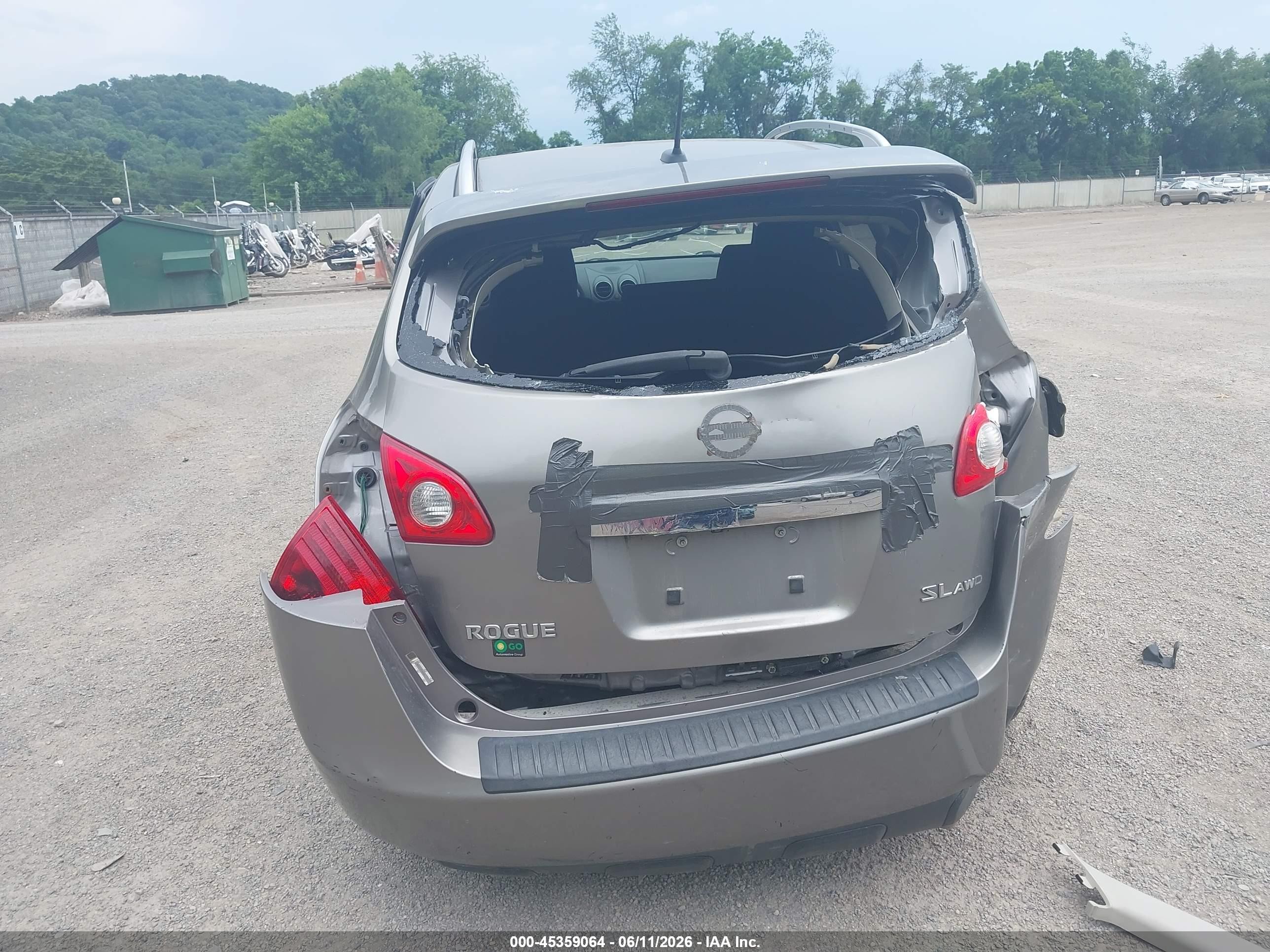 2012 Nissan Rogue Sv Tan vin: JN8AS5MV2CW350219