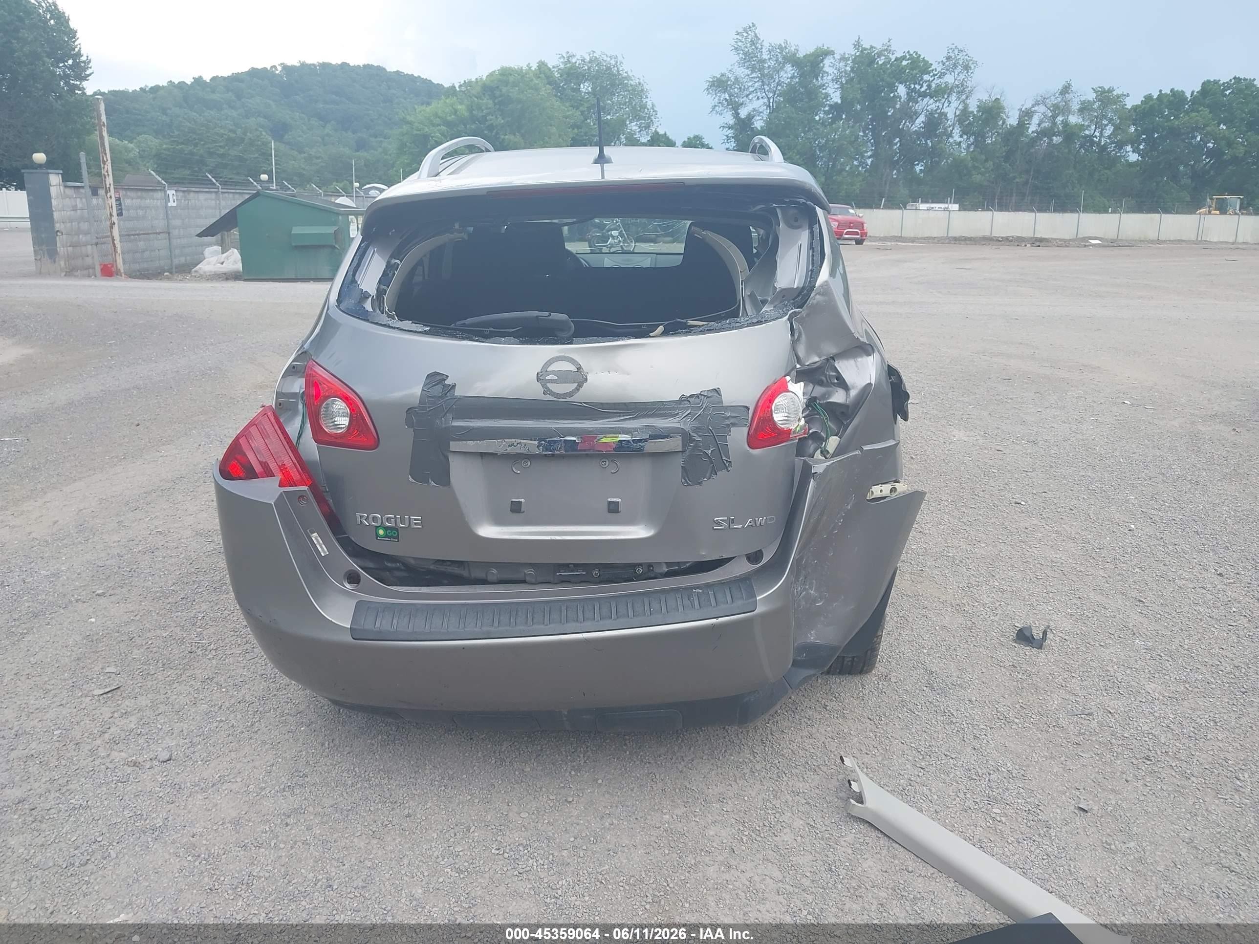 2012 Nissan Rogue Sv Tan vin: JN8AS5MV2CW350219