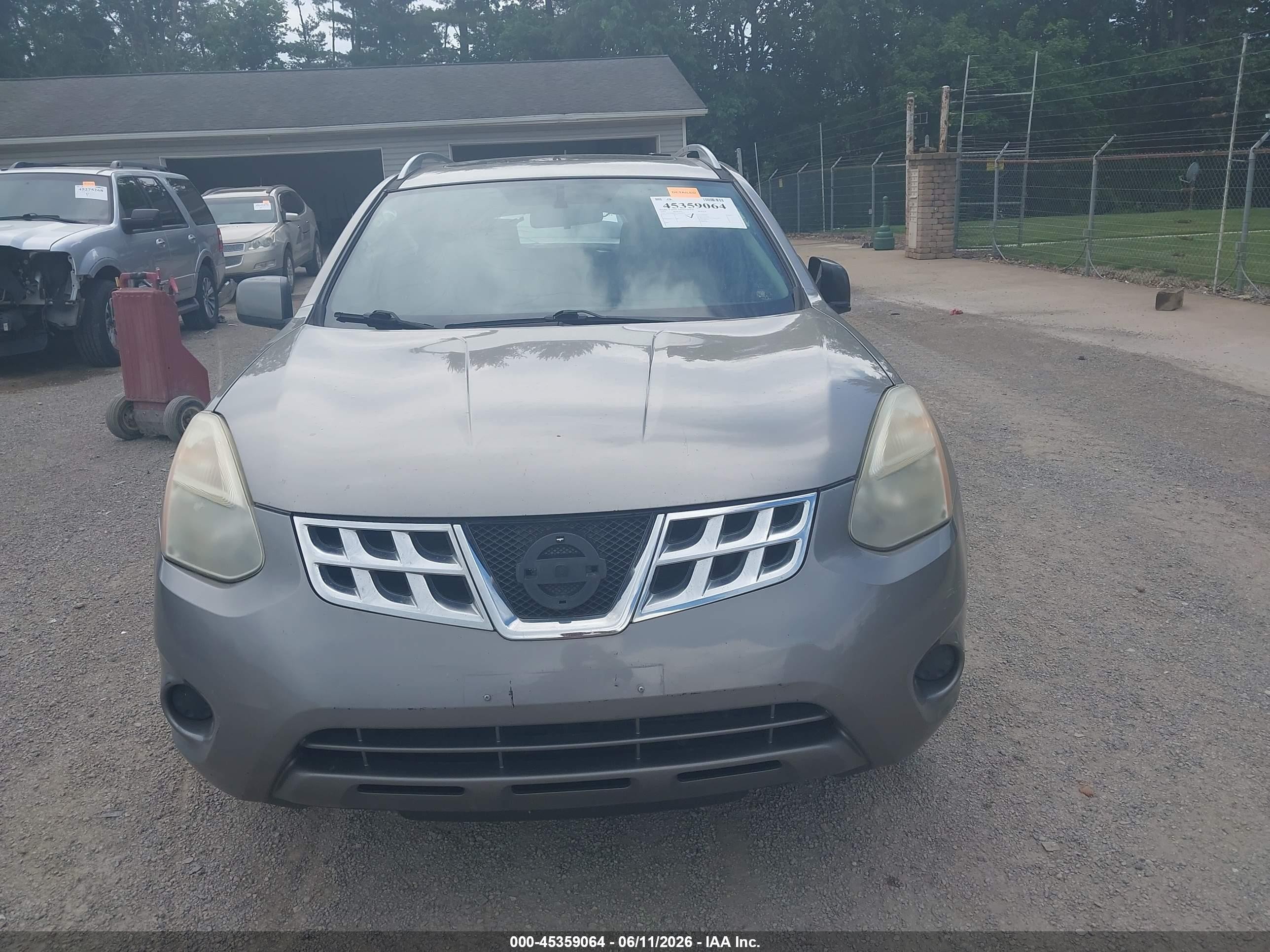 2012 Nissan Rogue Sv Tan vin: JN8AS5MV2CW350219