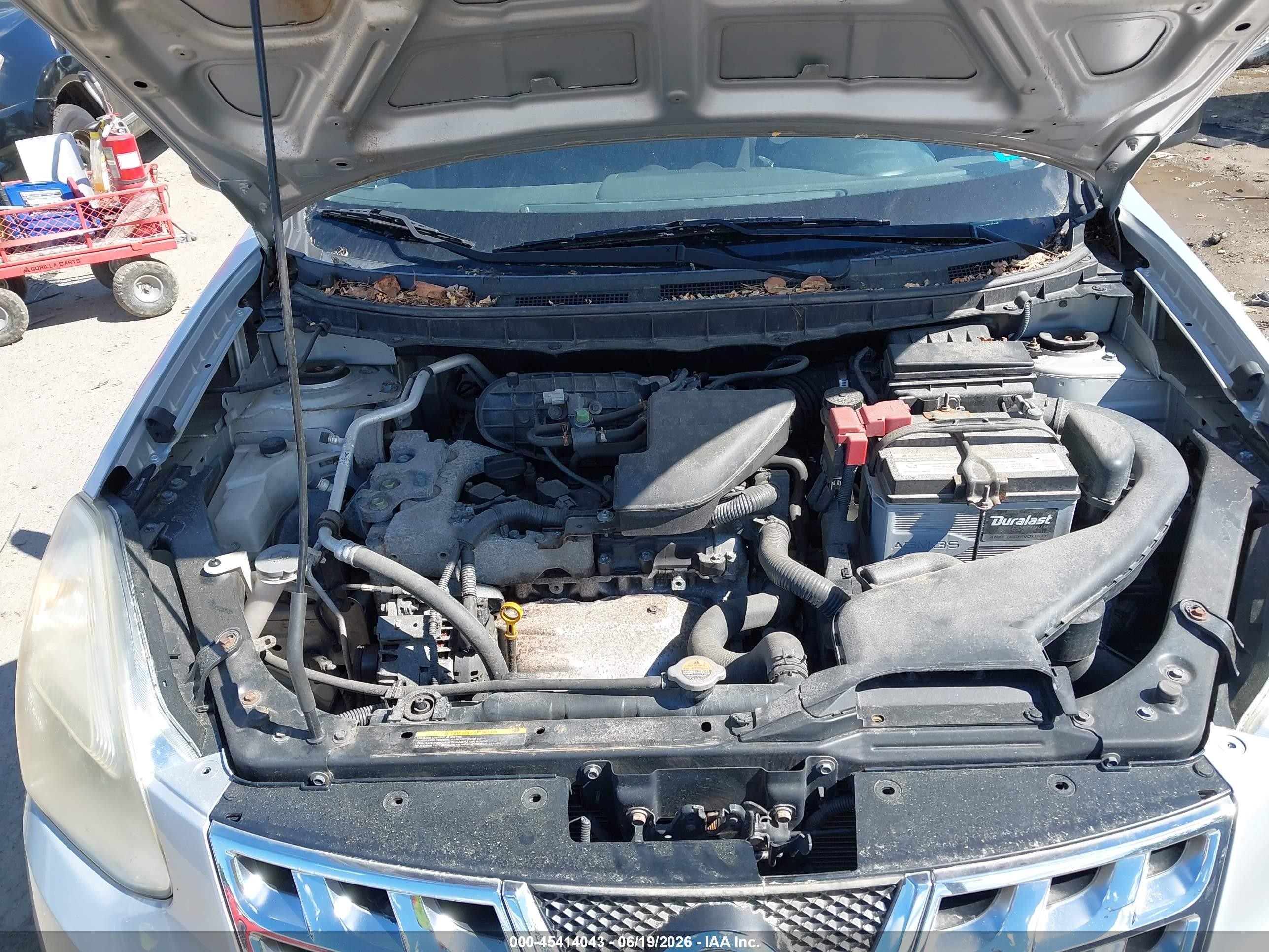 2012 Nissan Rogue S Серебряный vin: JN8AS5MV2CW352309