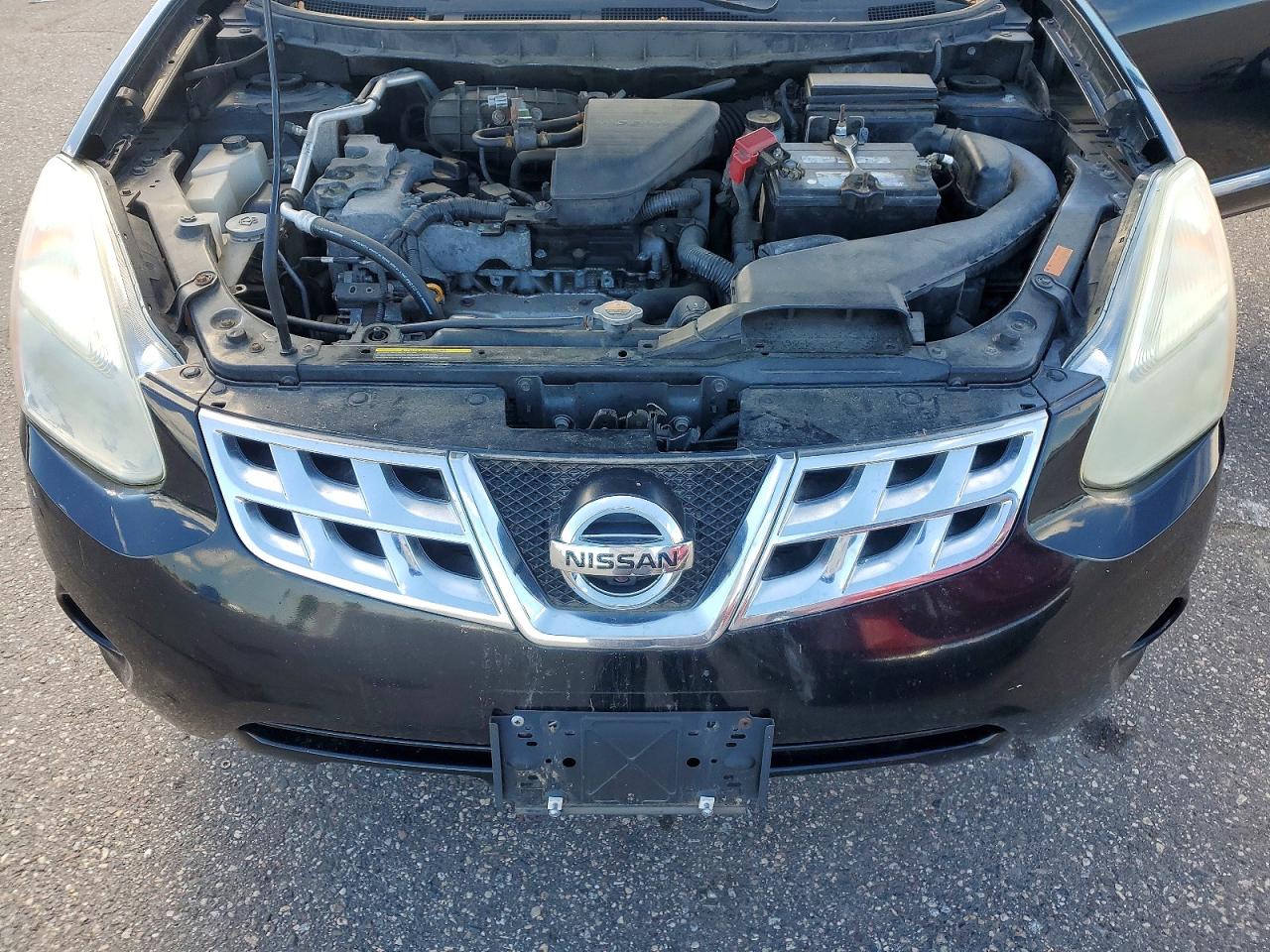 2012 Nissan Rogue S Black vin: JN8AS5MV2CW362712