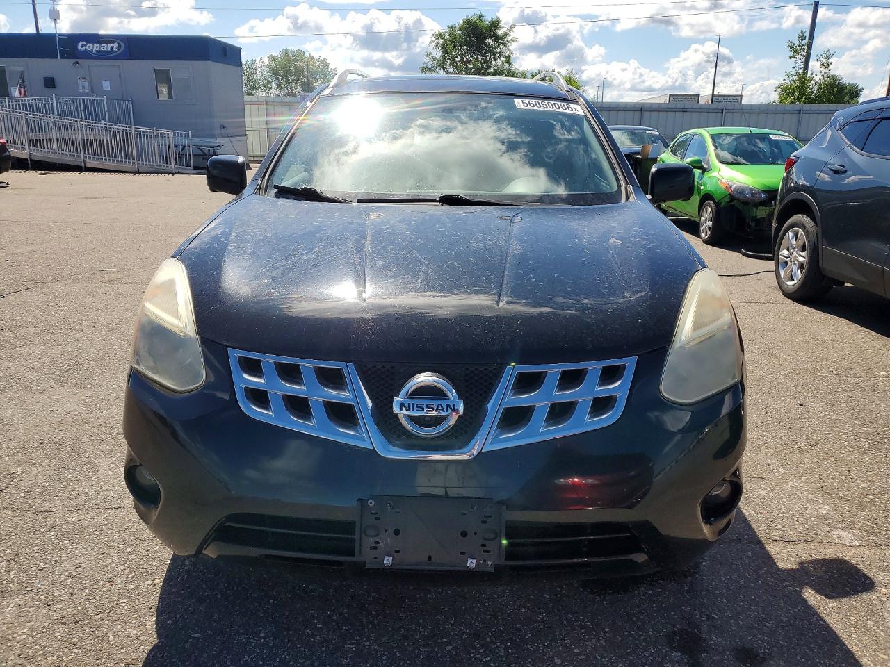 2012 Nissan Rogue S Black vin: JN8AS5MV2CW362712