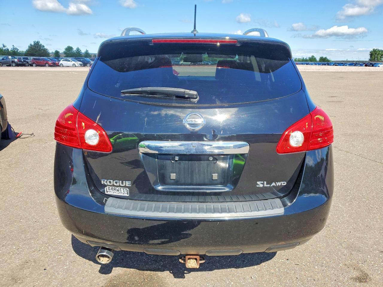 2012 Nissan Rogue S Black vin: JN8AS5MV2CW362712