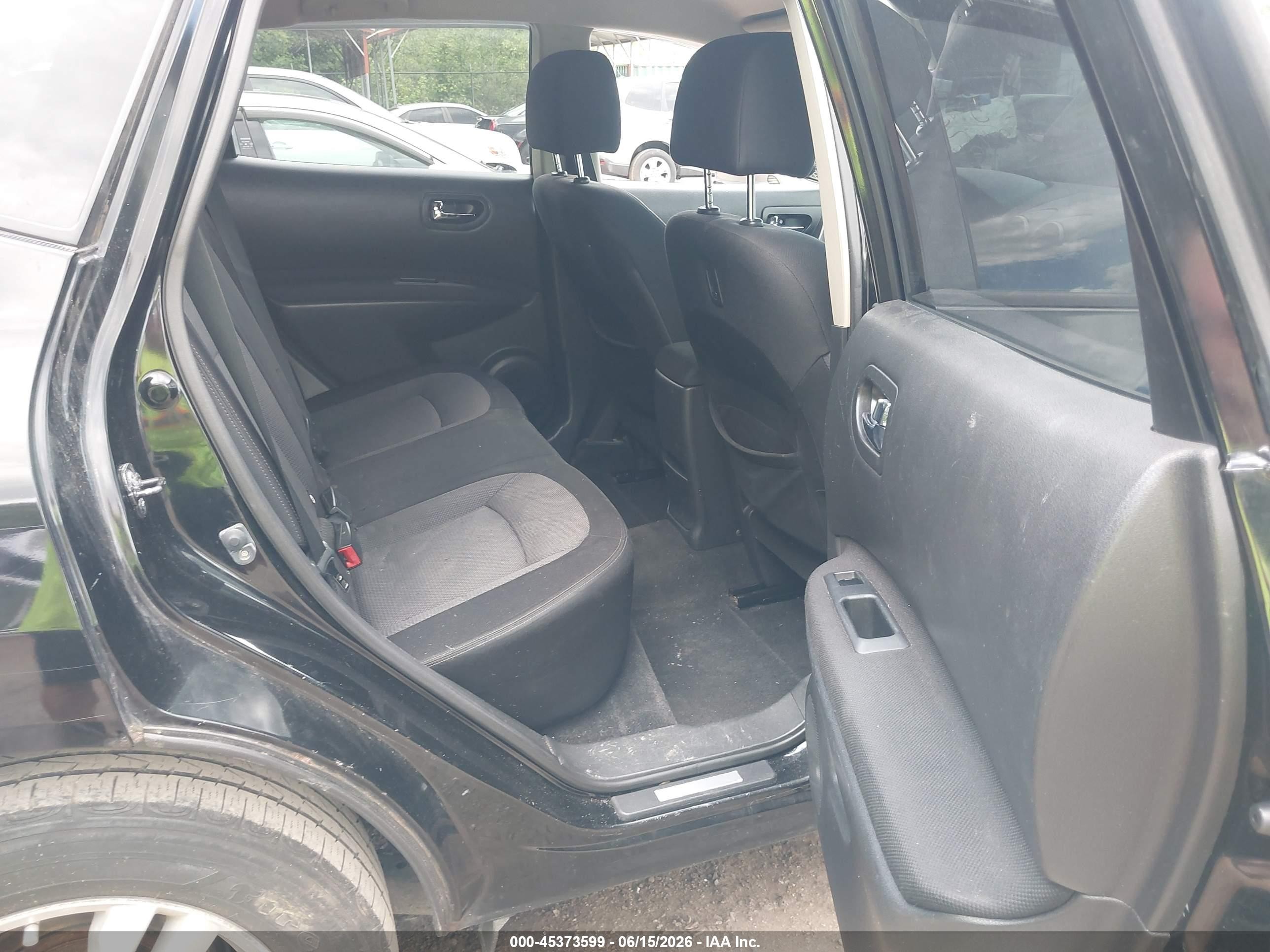 2012 Nissan Rogue Sv Black vin: JN8AS5MV2CW362760