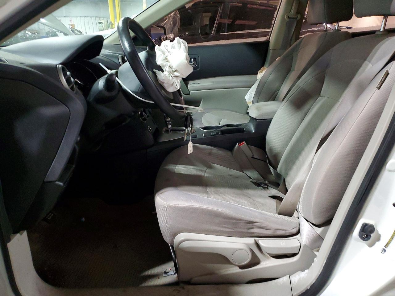 2012 Nissan Rogue S White vin: JN8AS5MV2CW368171