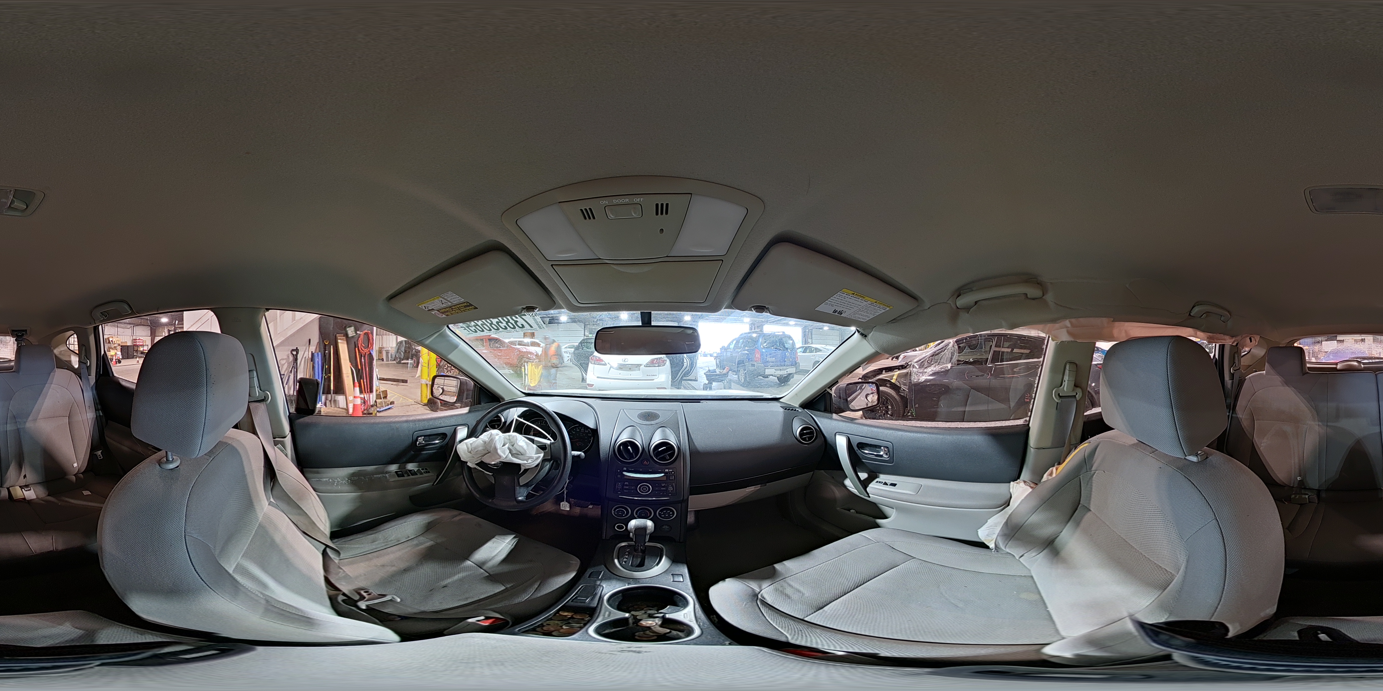 2012 Nissan Rogue S White vin: JN8AS5MV2CW368171
