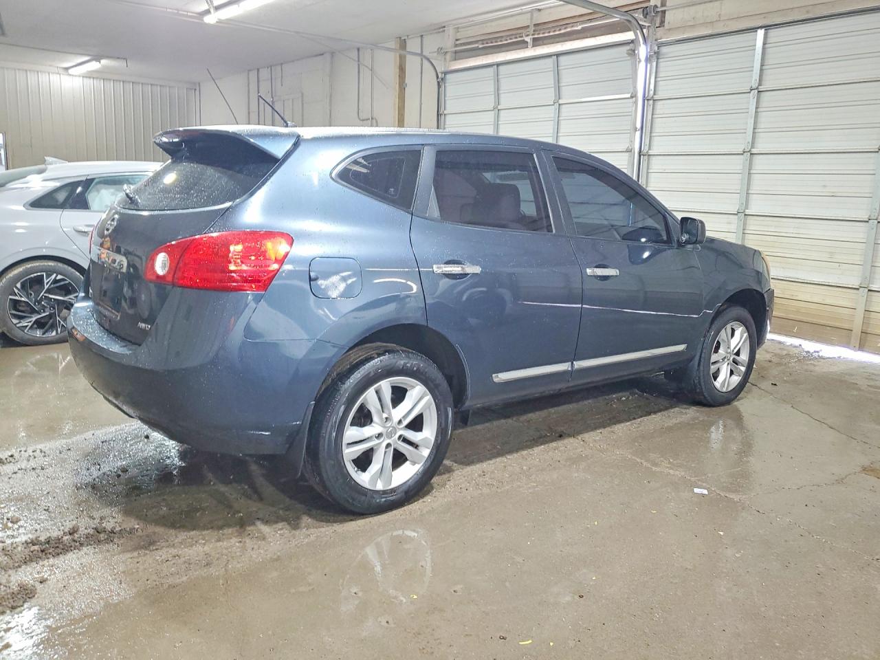 2012 Nissan Rogue S Blue vin: JN8AS5MV2CW376383