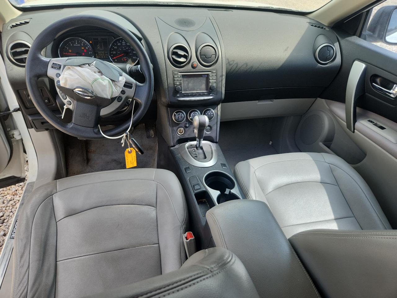 2012 Nissan Rogue S White vin: JN8AS5MV2CW376917
