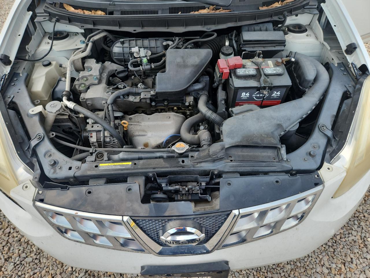 2012 Nissan Rogue S White vin: JN8AS5MV2CW376917