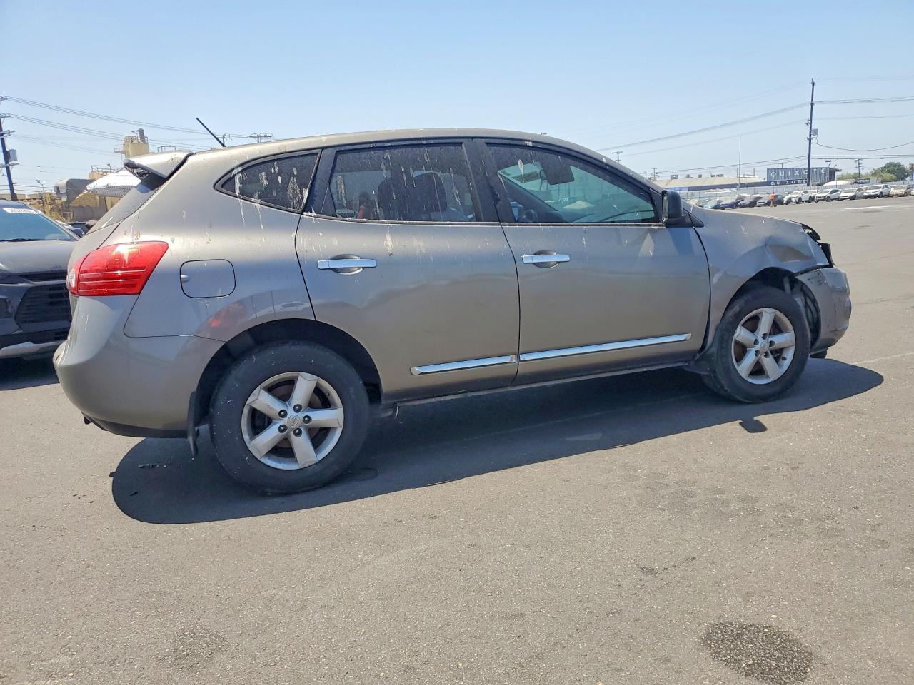 2012 Nissan Rogue S Tan vin: JN8AS5MV2CW377081