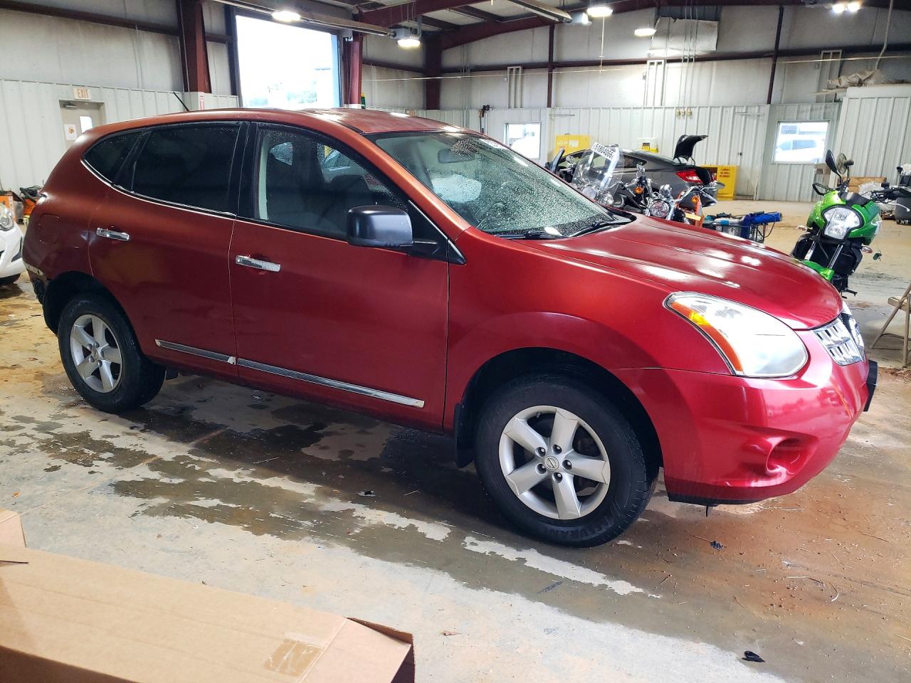 2012 Nissan Rogue S Orange vin: JN8AS5MV2CW379218