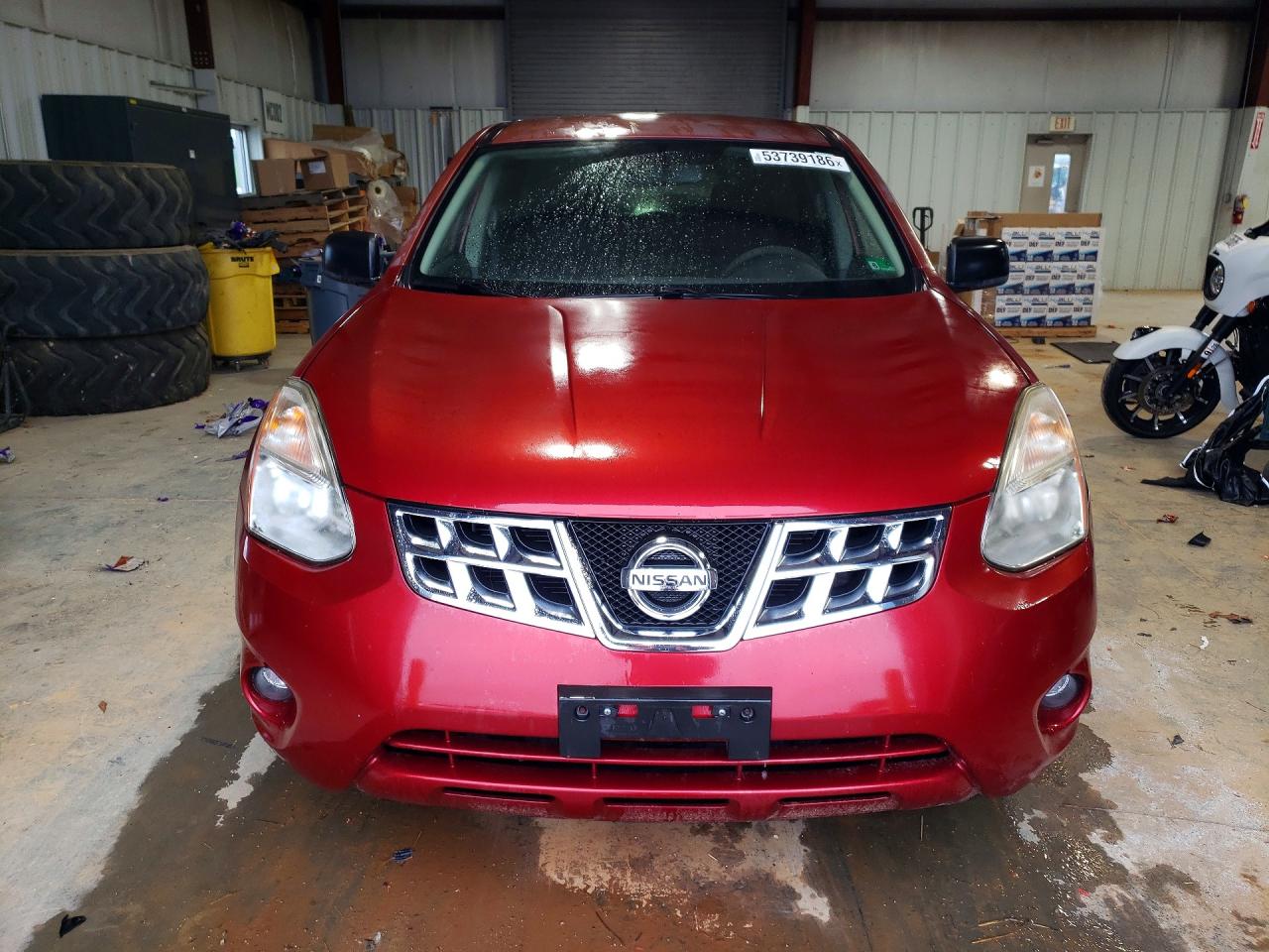 2012 Nissan Rogue S Orange vin: JN8AS5MV2CW379218