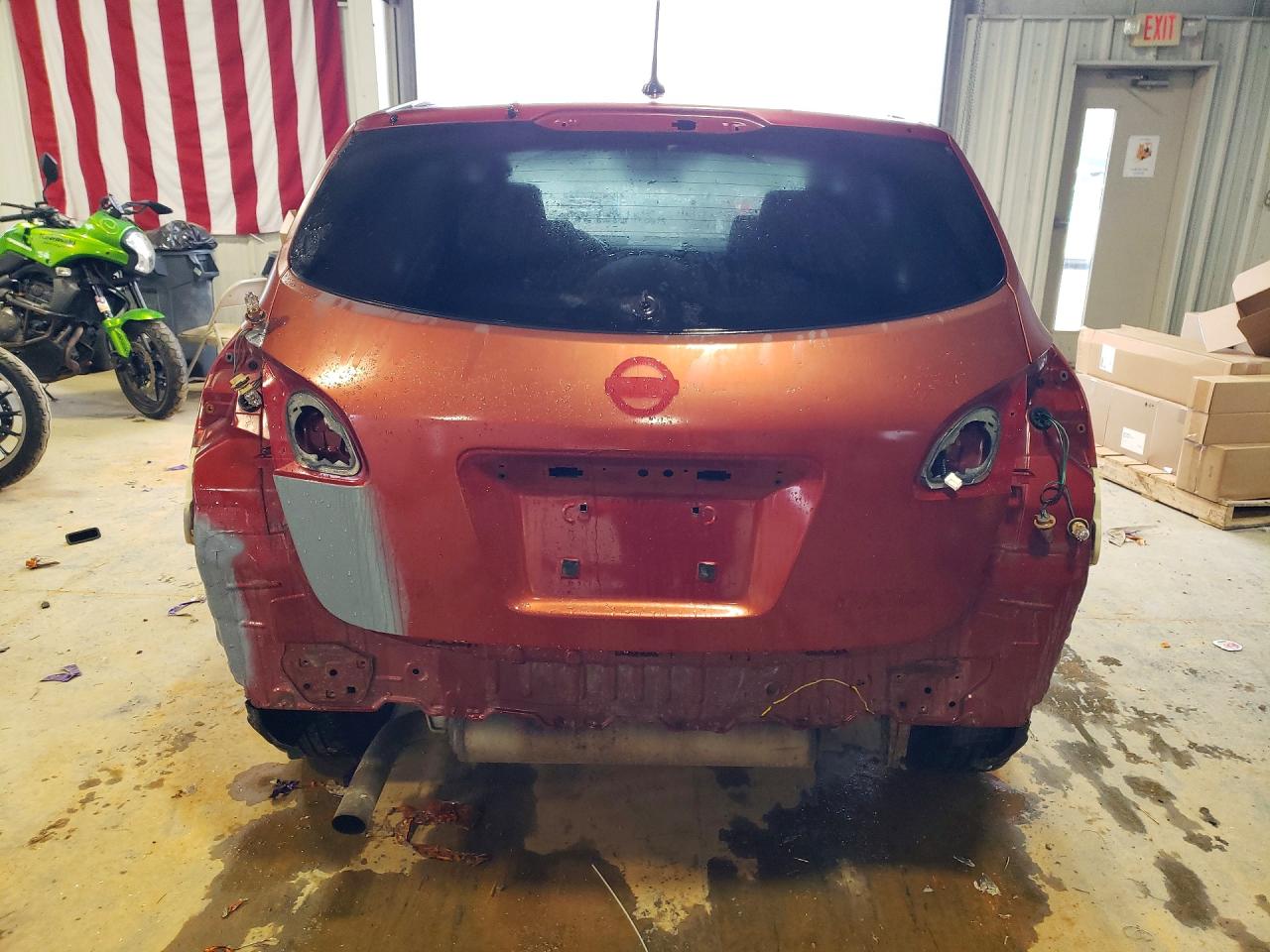 2012 Nissan Rogue S Orange vin: JN8AS5MV2CW379218
