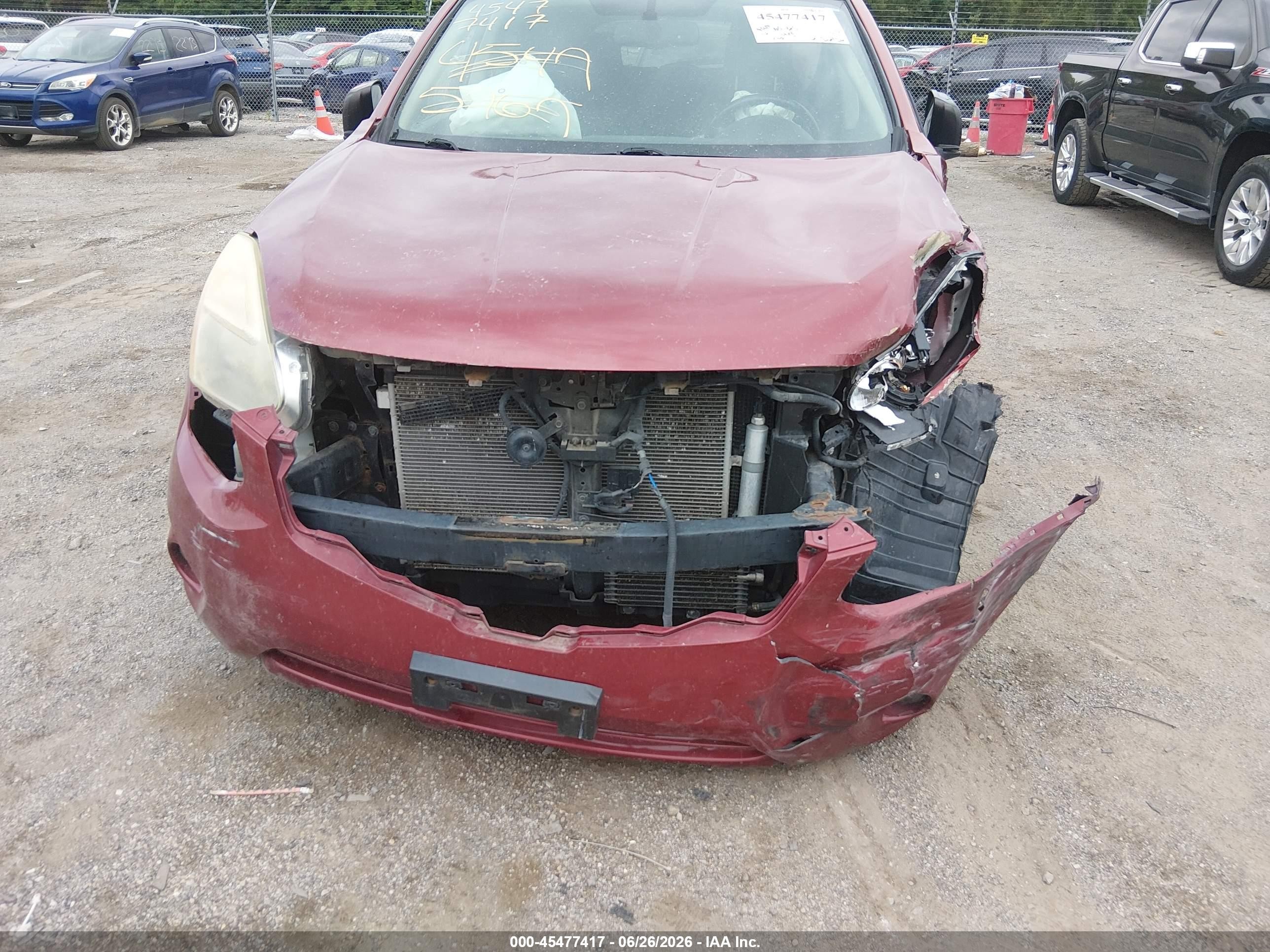 2012 Nissan Rogue Sv W/sl Pkg Blue vin: JN8AS5MV2CW380384
