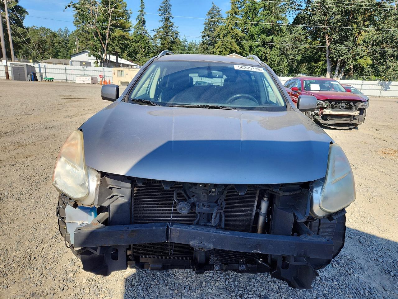 2012 Nissan Rogue S Silver vin: JN8AS5MV2CW387643