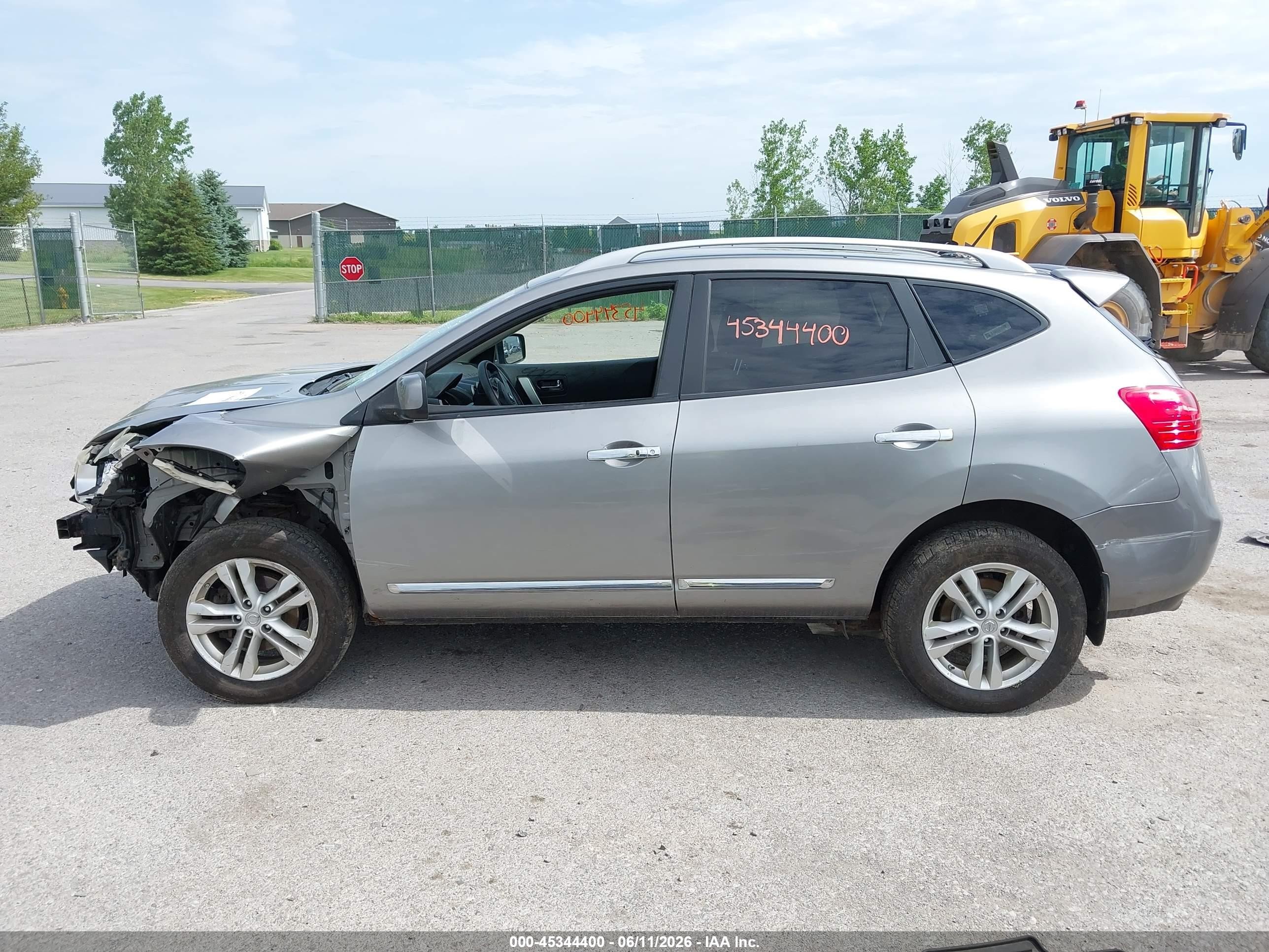 2012 Nissan Rogue Sv Gray vin: JN8AS5MV2CW387982