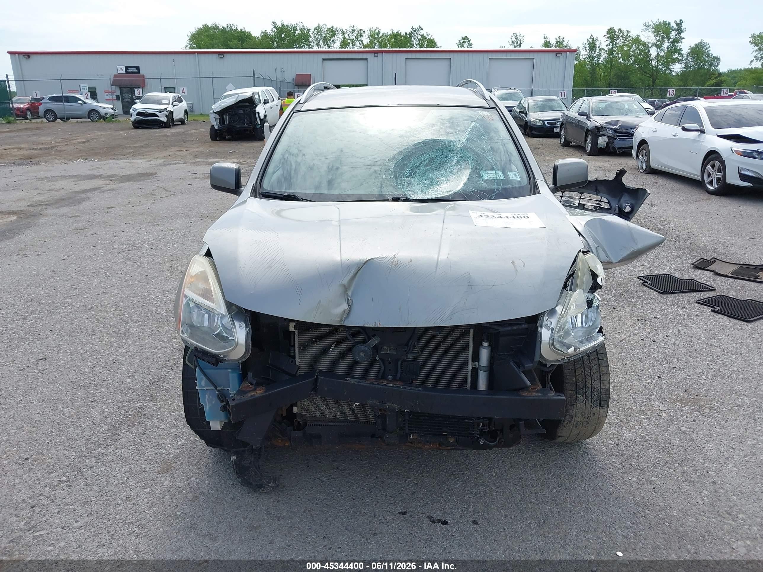 2012 Nissan Rogue Sv Gray vin: JN8AS5MV2CW387982