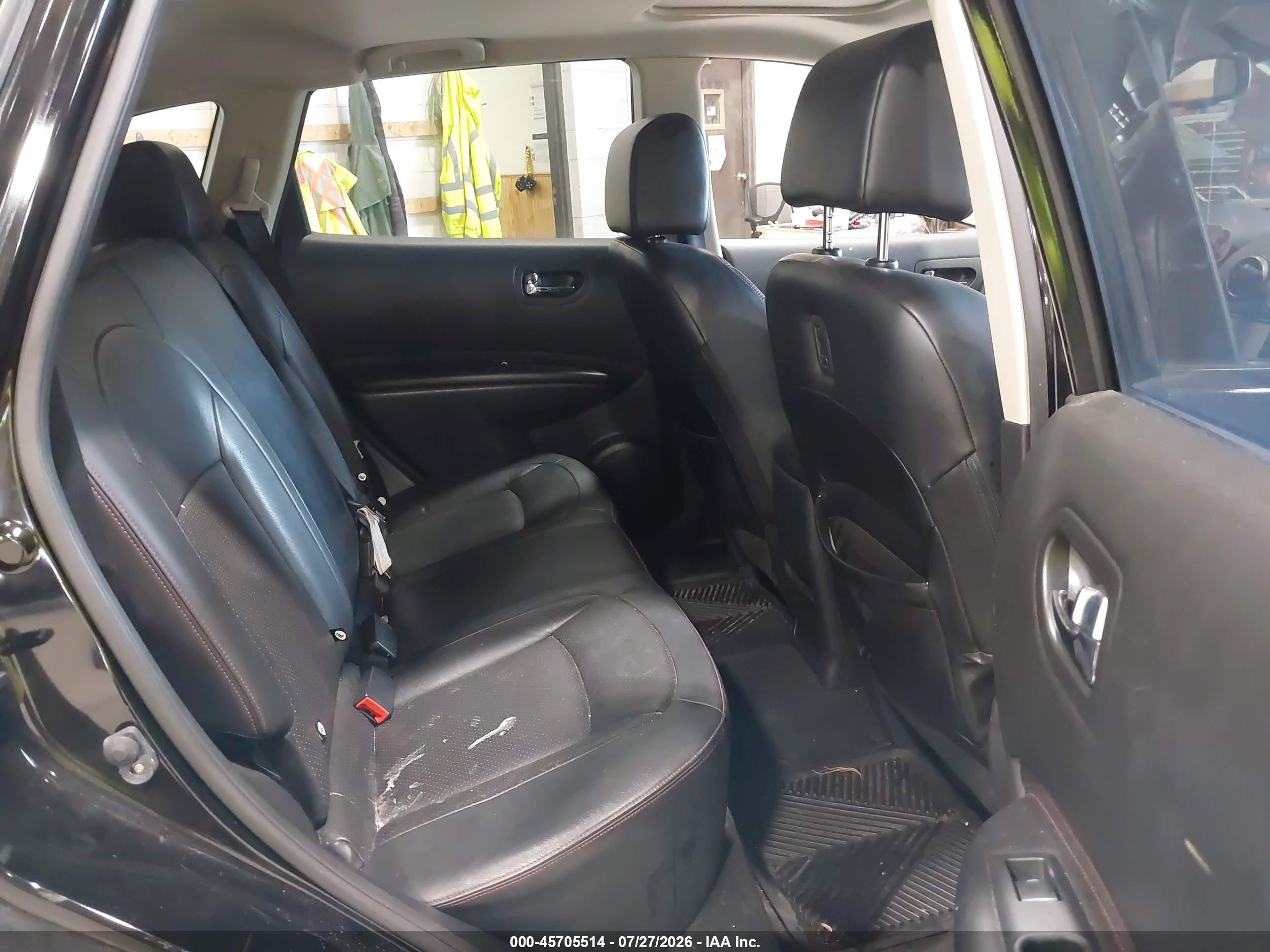 2012 Nissan Rogue S/sv Black vin: JN8AS5MV2CW392390
