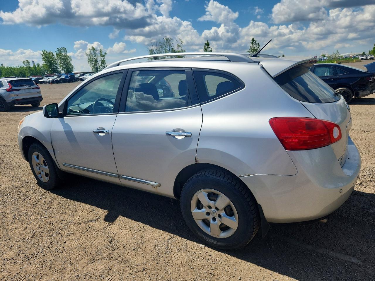 2012 Nissan Rogue S Silver vin: JN8AS5MV2CW402657