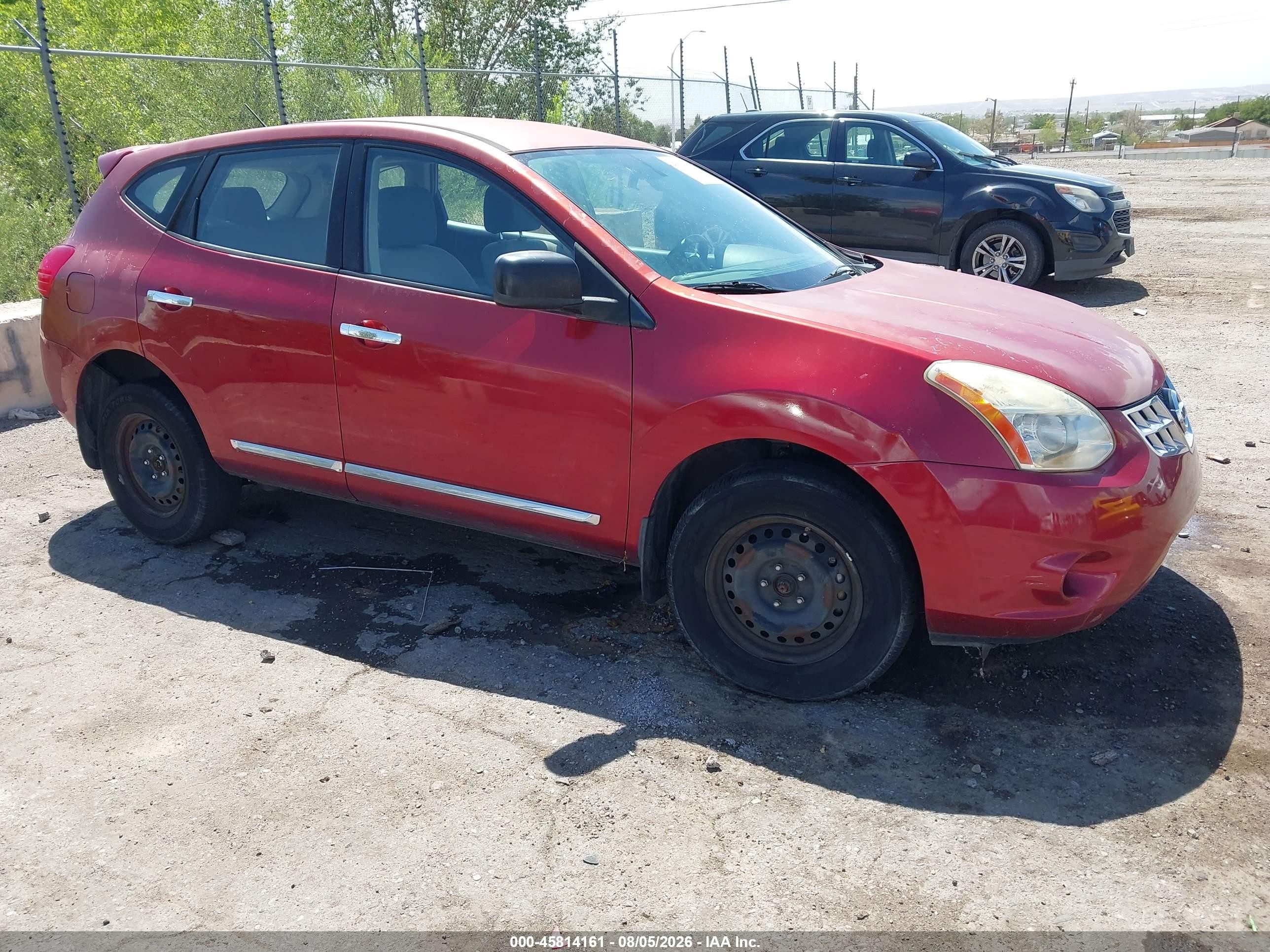 2012 Nissan Rogue S Maroon vin: JN8AS5MV2CW405607