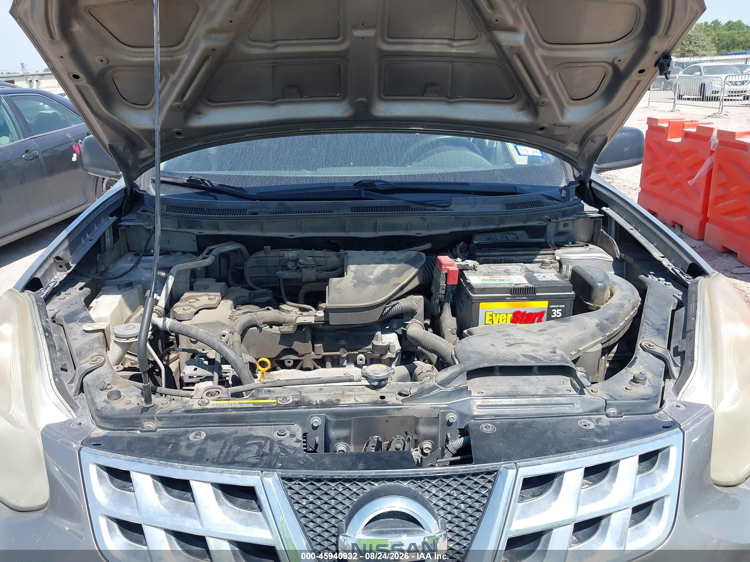 2012 Nissan Rogue S Gray vin: JN8AS5MV2CW406045