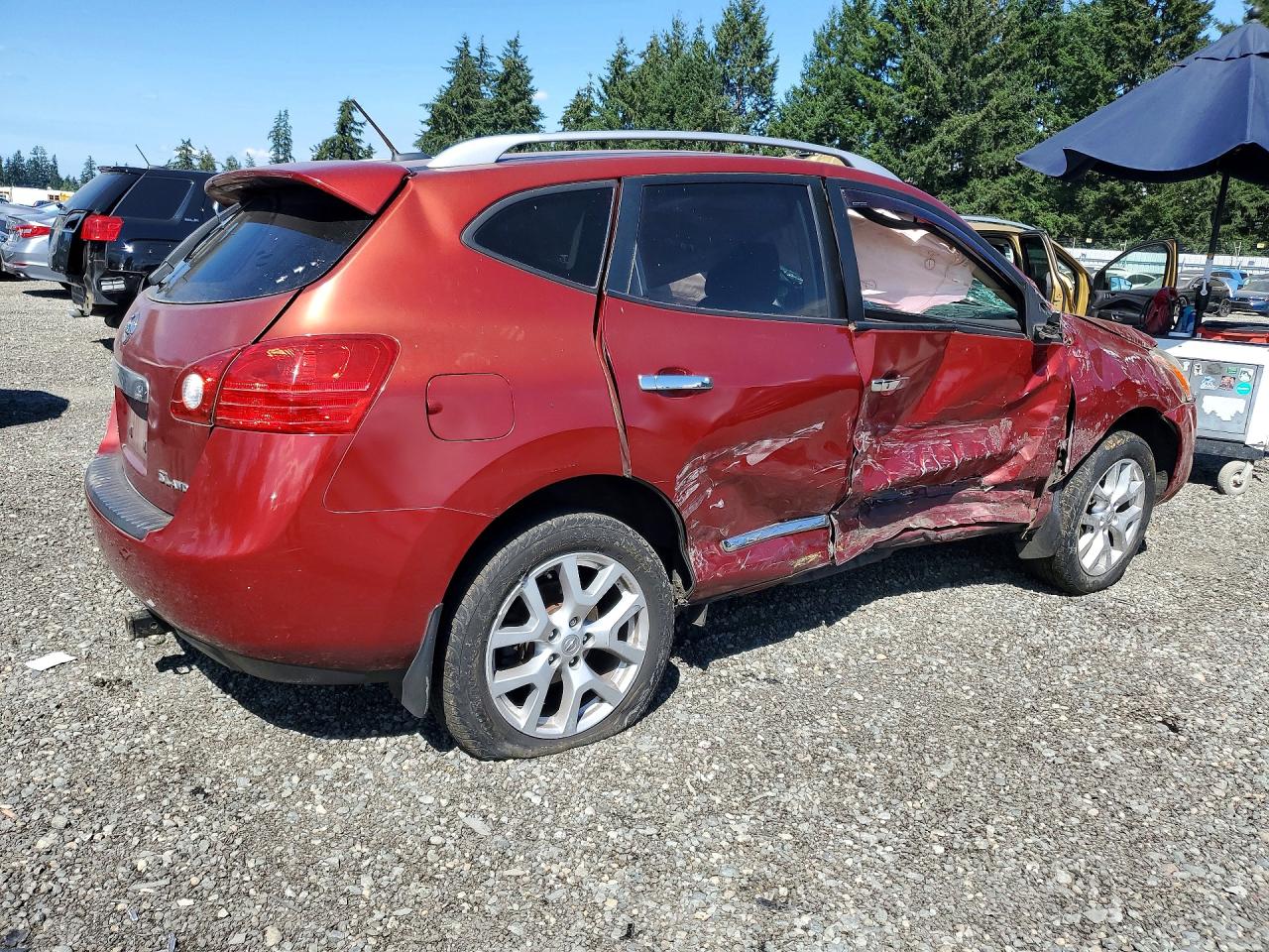2012 Nissan Rogue S Orange vin: JN8AS5MV2CW406160