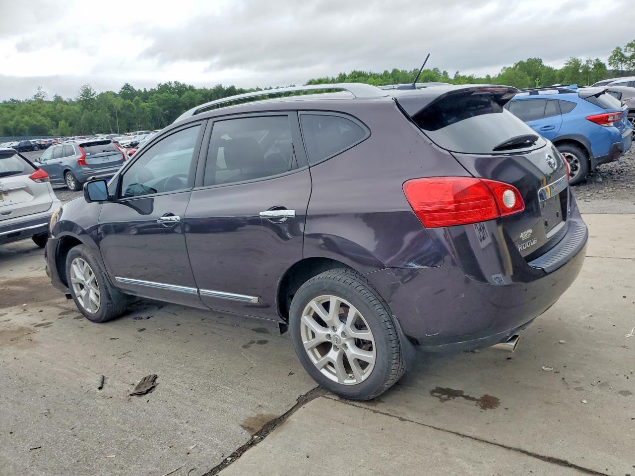 2012 Nissan Rogue S Purple vin: JN8AS5MV2CW415960