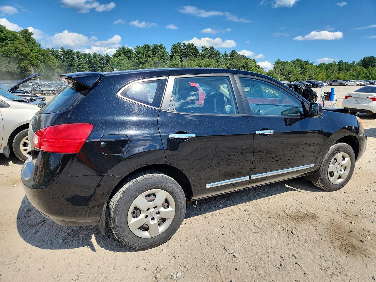 2012 Nissan Rogue S Black vin: JN8AS5MV2CW707916