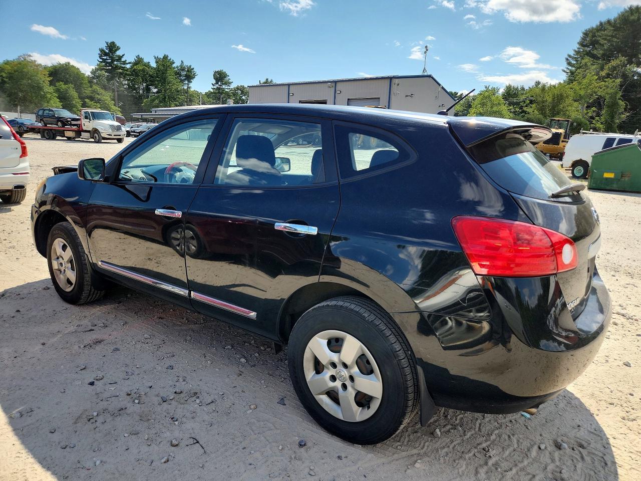 2012 Nissan Rogue S Black vin: JN8AS5MV2CW707916