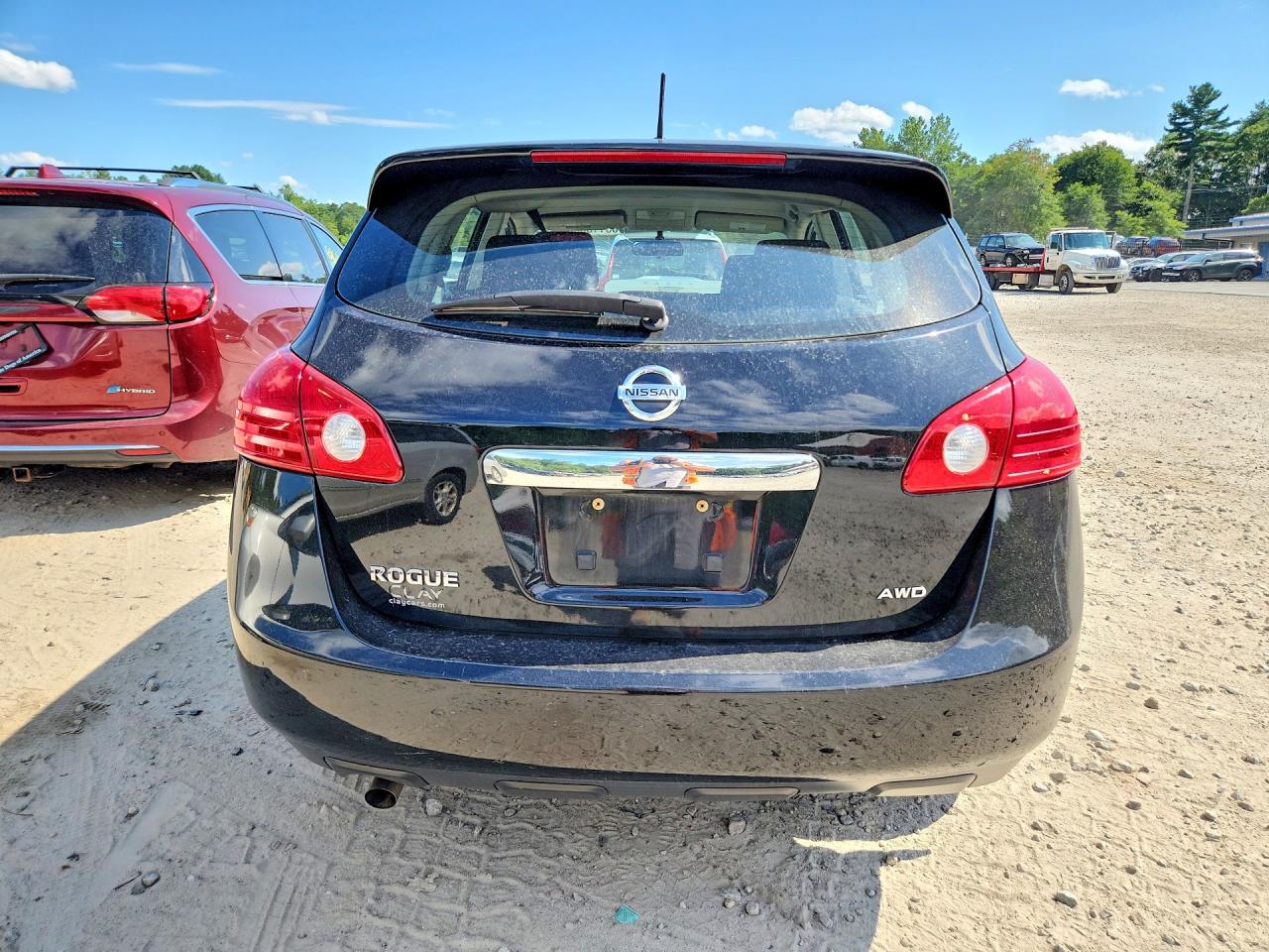 2012 Nissan Rogue S Black vin: JN8AS5MV2CW707916