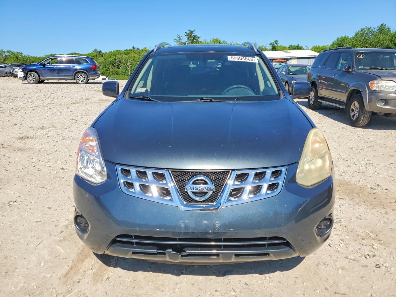 2012 Nissan Rogue S Blue vin: JN8AS5MV2CW707995