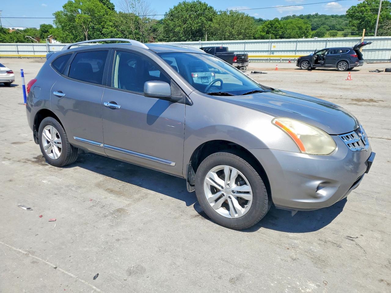 2012 Nissan Rogue S Gray vin: JN8AS5MV2CW709942
