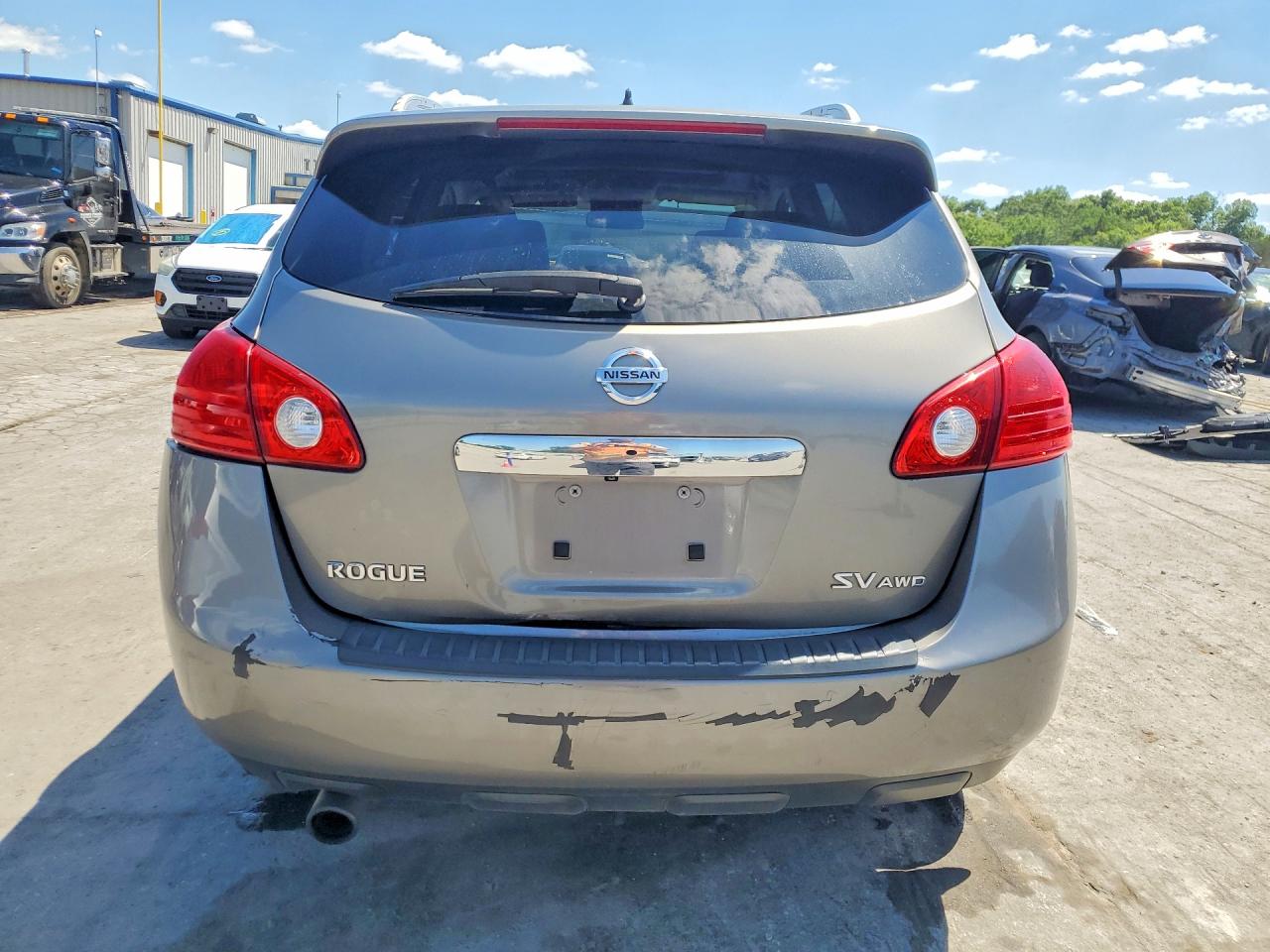 2012 Nissan Rogue S Gray vin: JN8AS5MV2CW709942