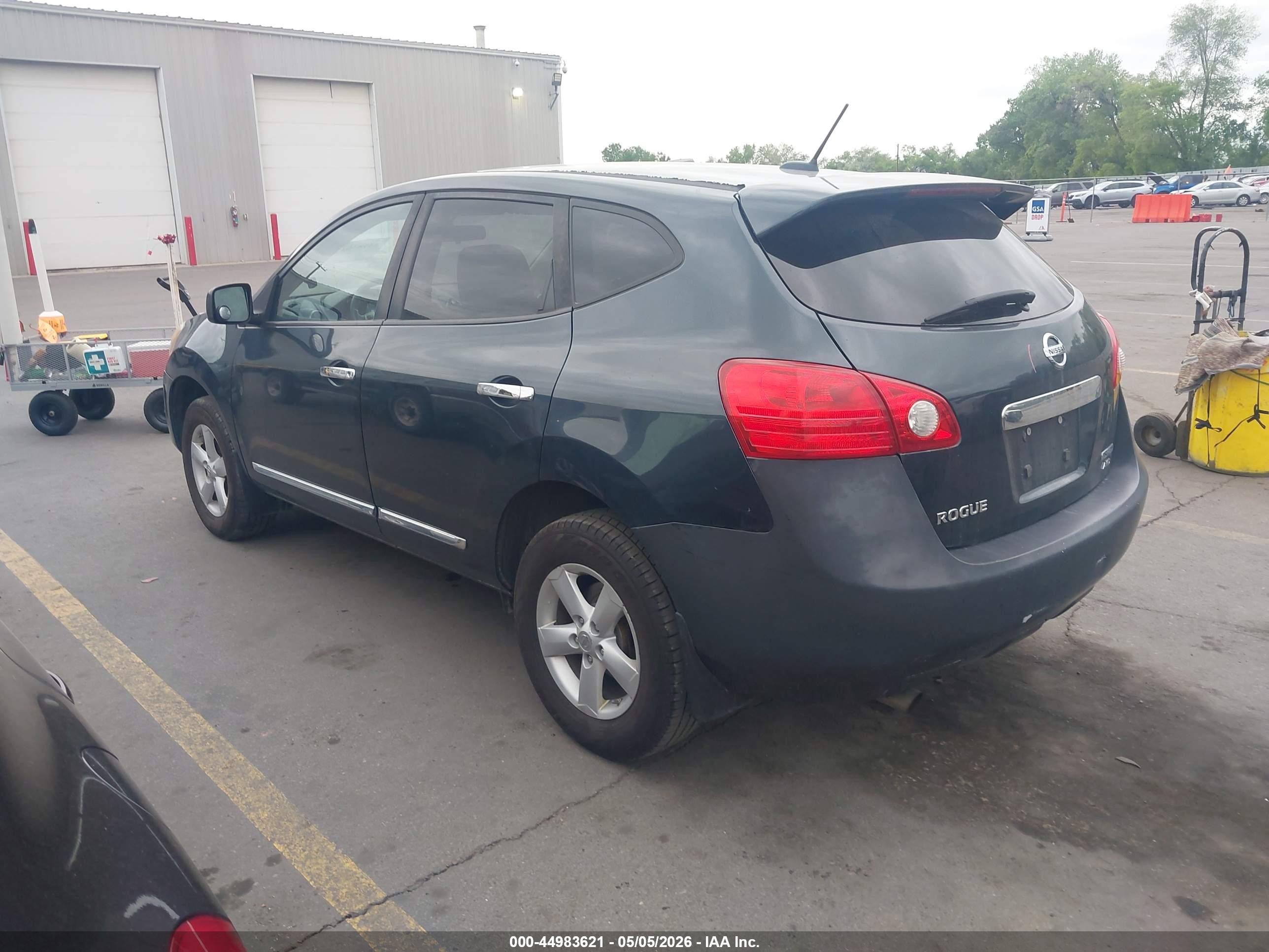 2012 Nissan Rogue S Blue vin: JN8AS5MV2CW710864