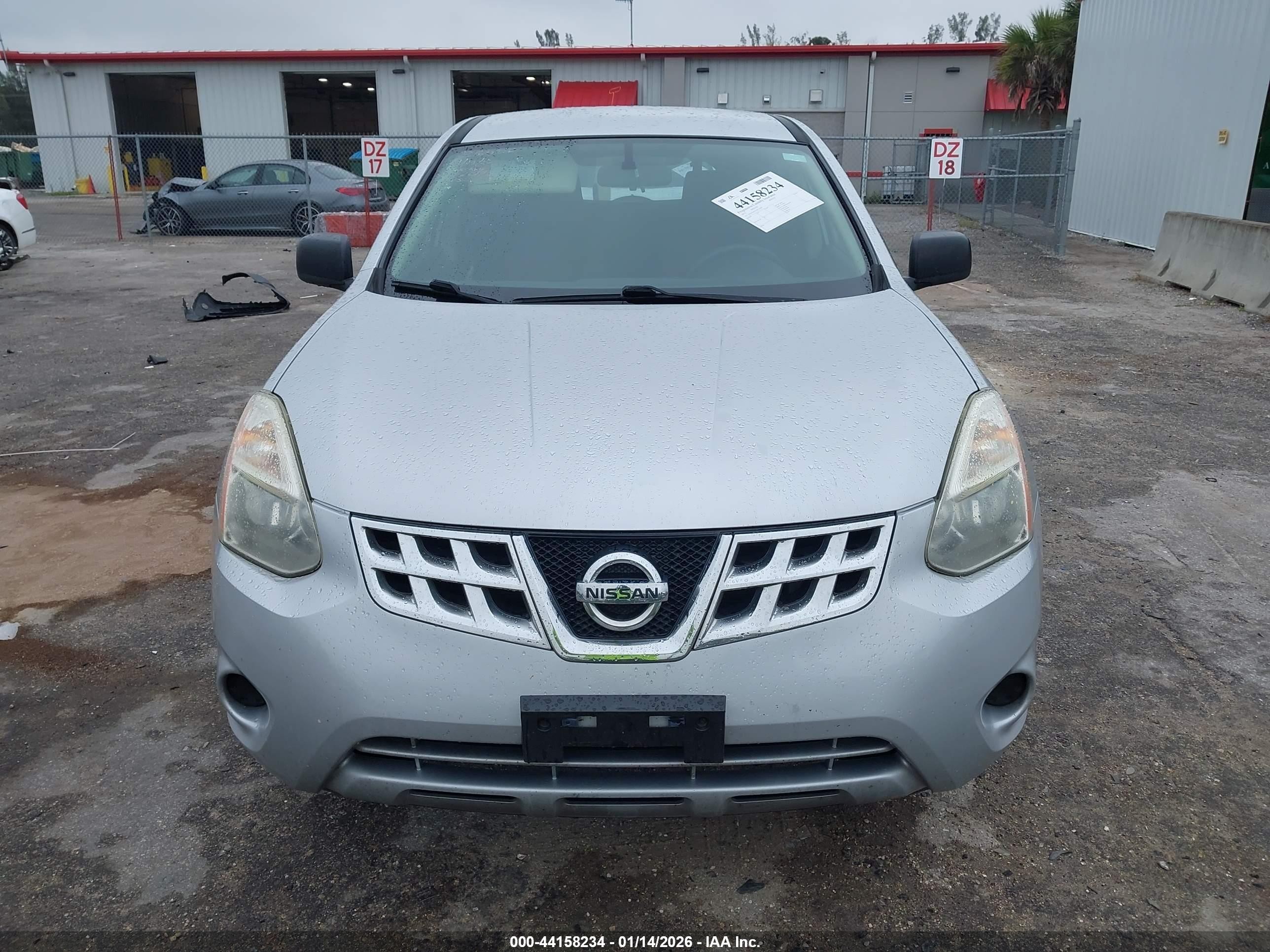 2012 Nissan Rogue S Silver vin: JN8AS5MV2CW712694