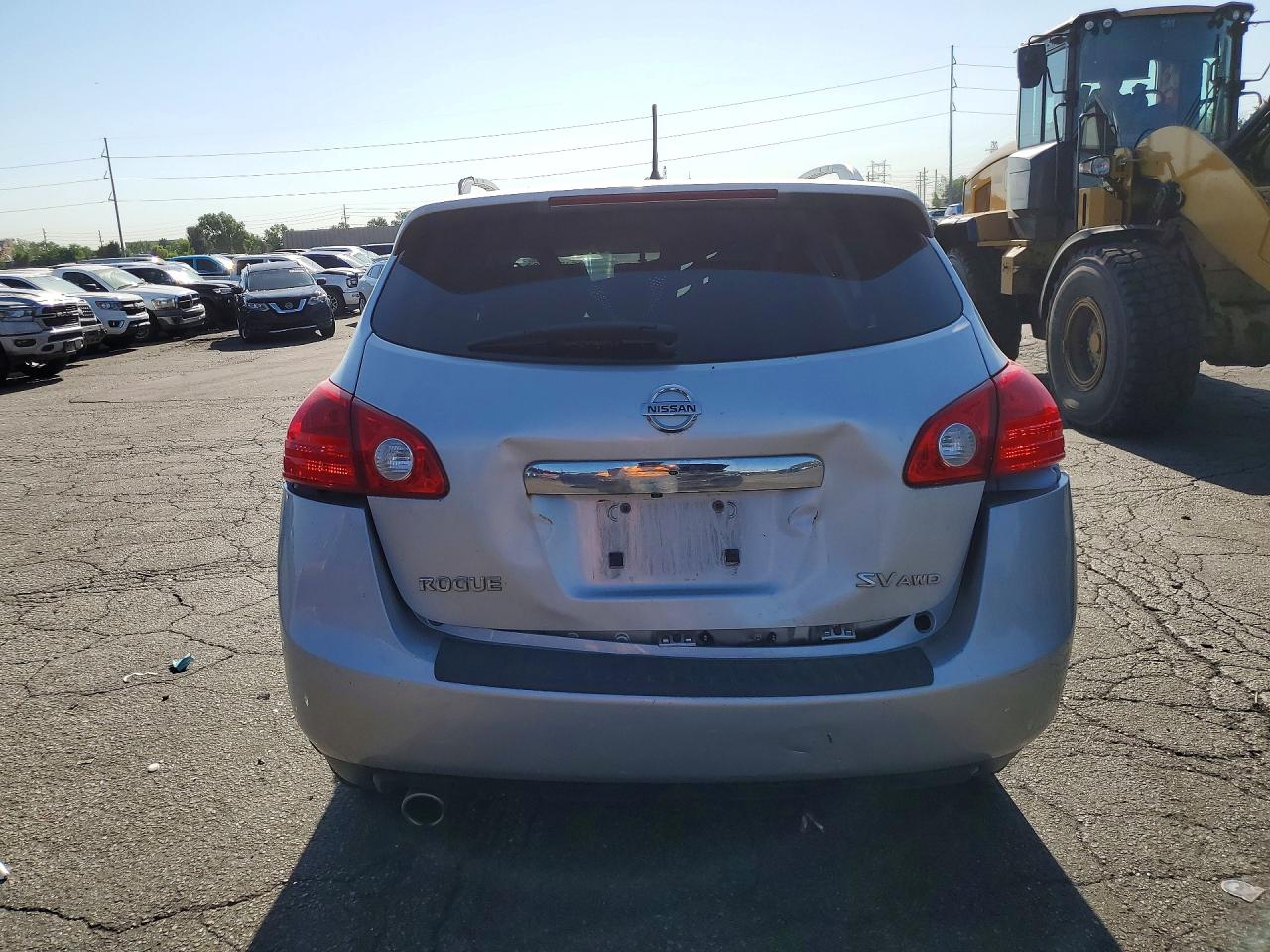 2012 Nissan Rogue S Silver vin: JN8AS5MV2CW713263