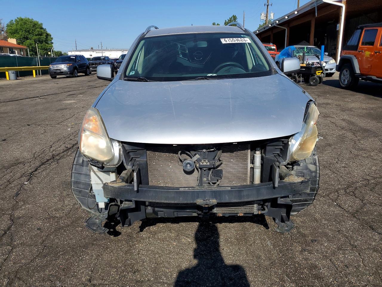 2012 Nissan Rogue S Silver vin: JN8AS5MV2CW713263