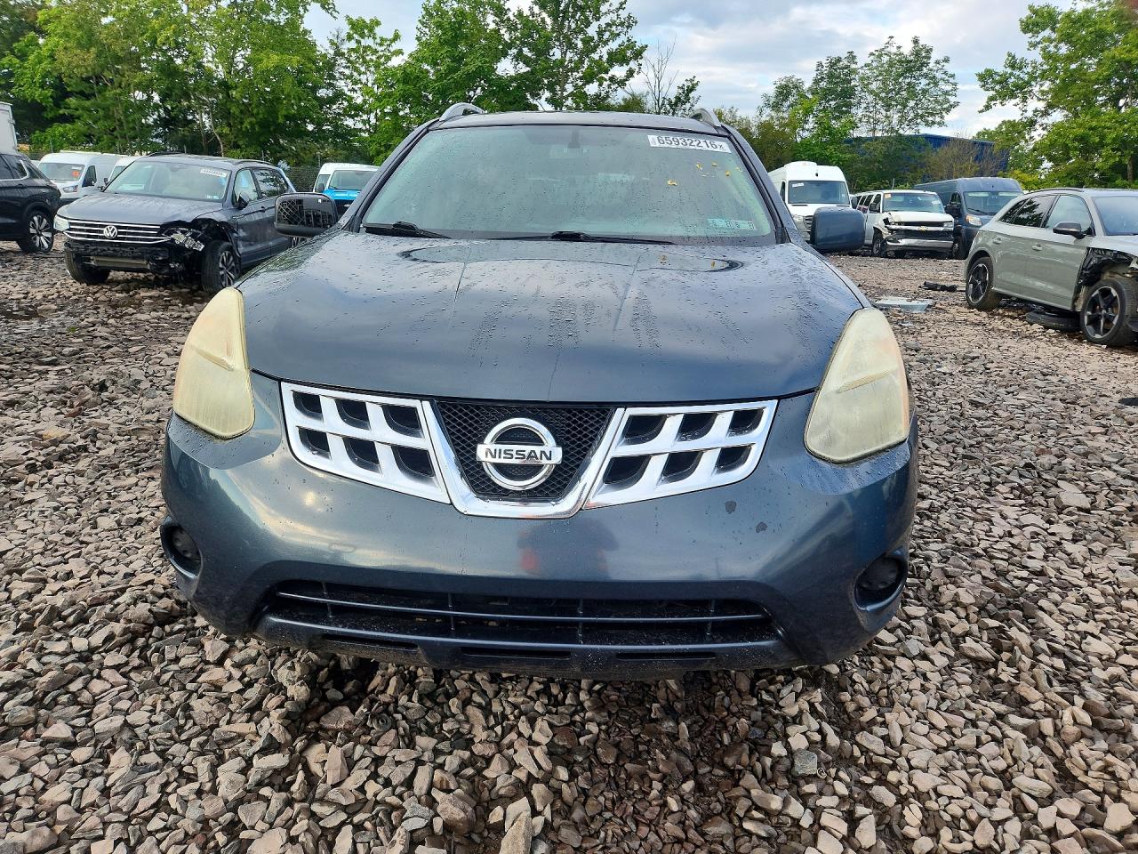 2012 Nissan Rogue S Gray vin: JN8AS5MV2CW715157